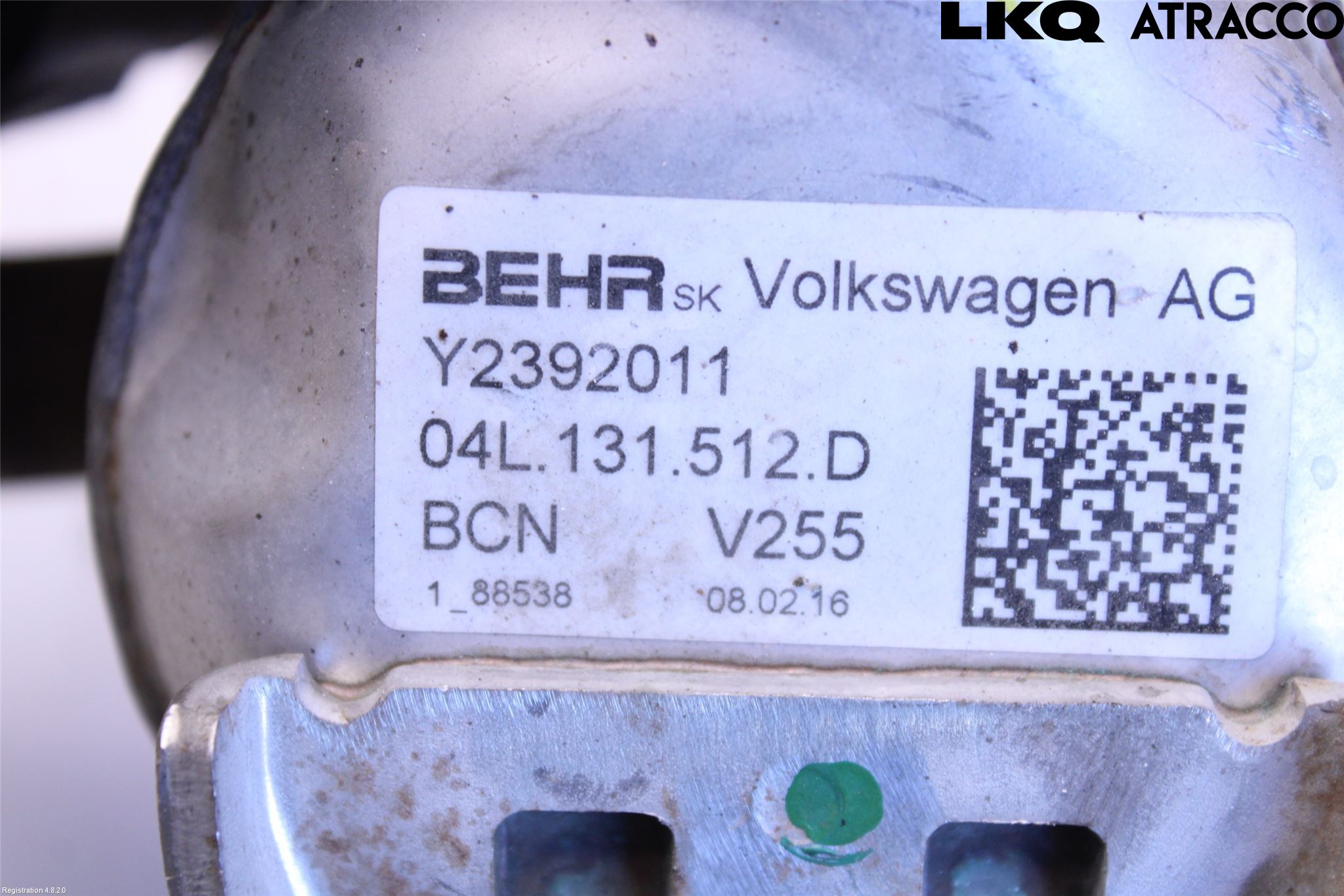 Audi A3/S3 8V 13-20 Avgaskylare