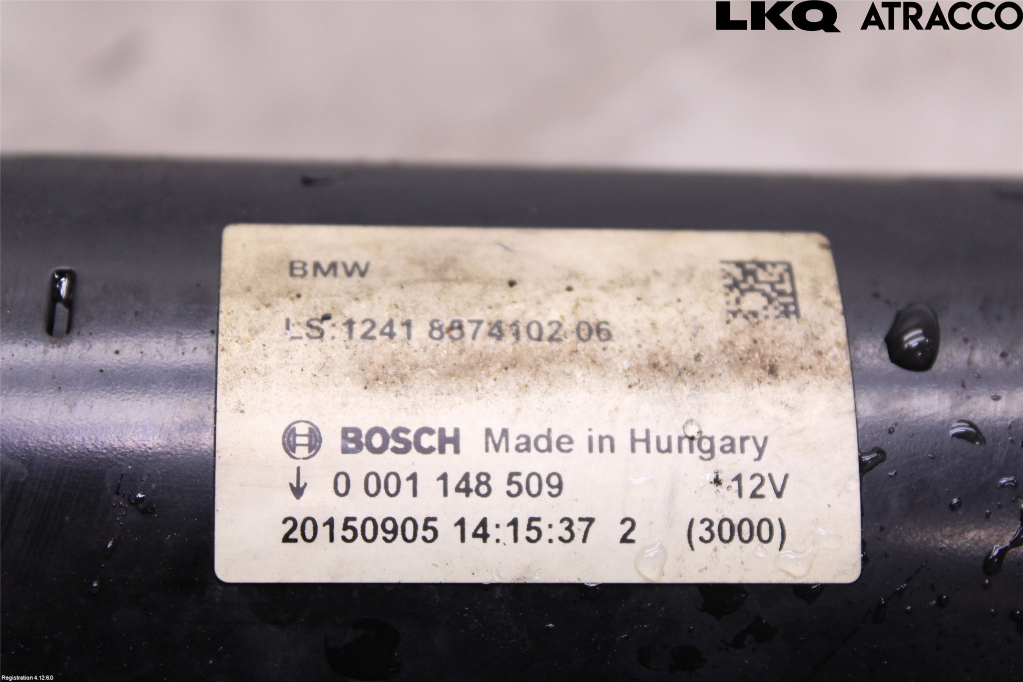 BMW 4 F32/F33/F82/F83 13-20 Startmotor Diesel