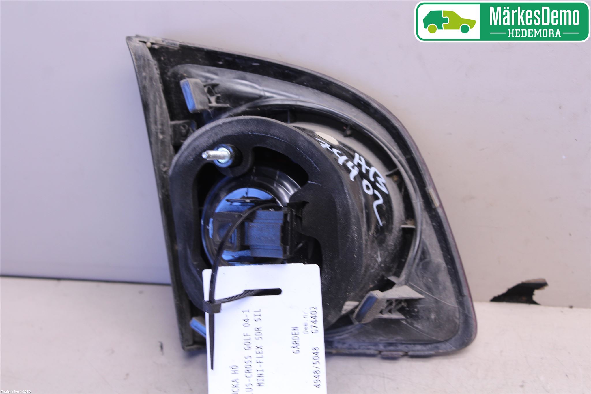 Volkswagen VW GOLF PLUS/CROSS GOLF 04-14 Bakljus Lucka Hö
