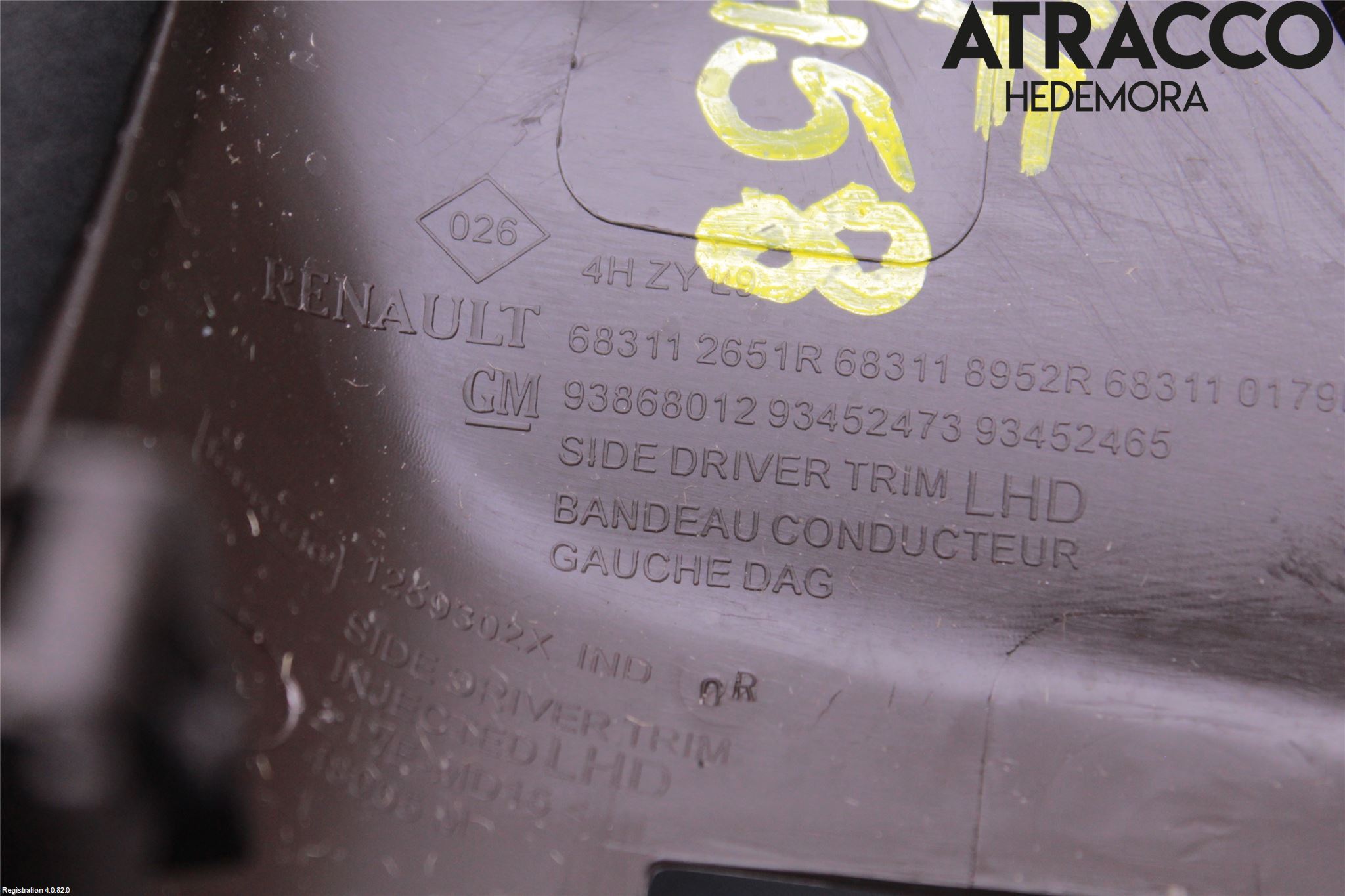 Fiat TALENTO 16- Defrosterkanal-Munstycke