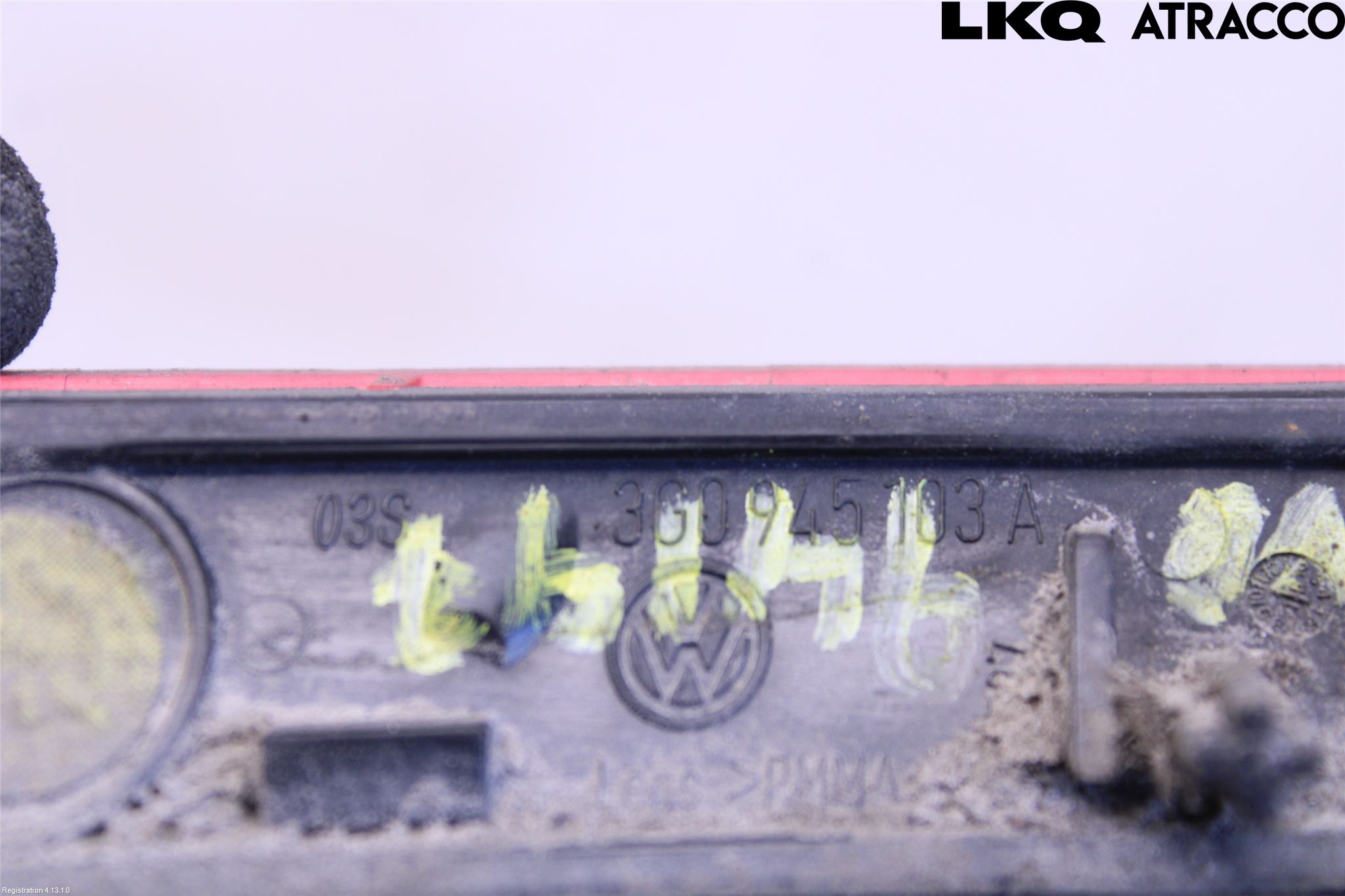 Volkswagen VW PASSAT 15-19 Dimljus/Reflex Bak