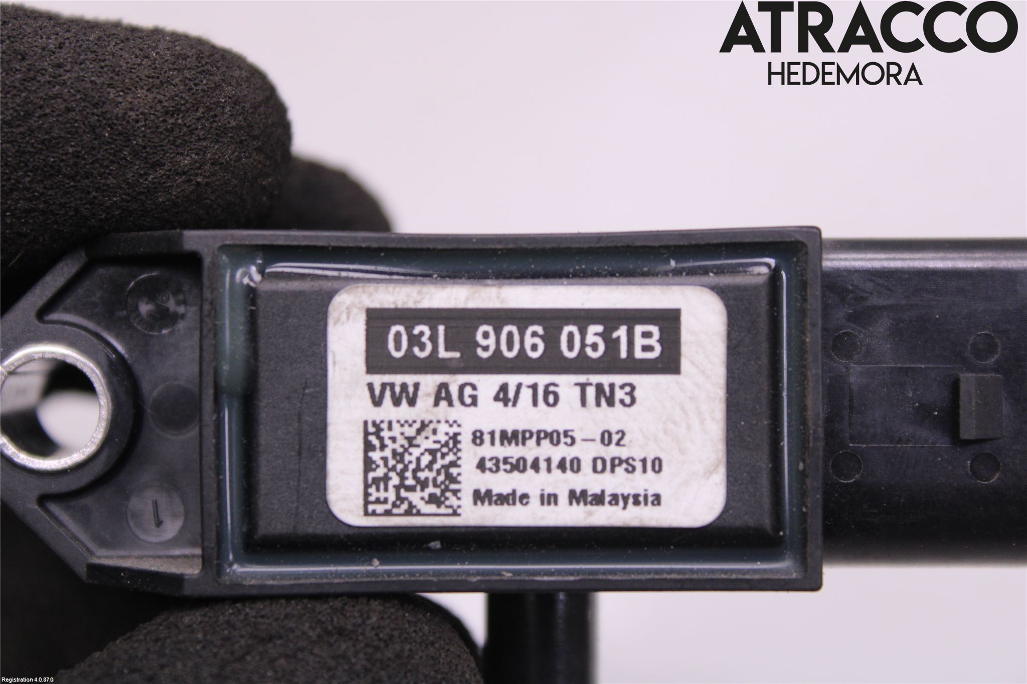 Audi Q3 8U 12-18 Givare Temp-Tryck Avgas
