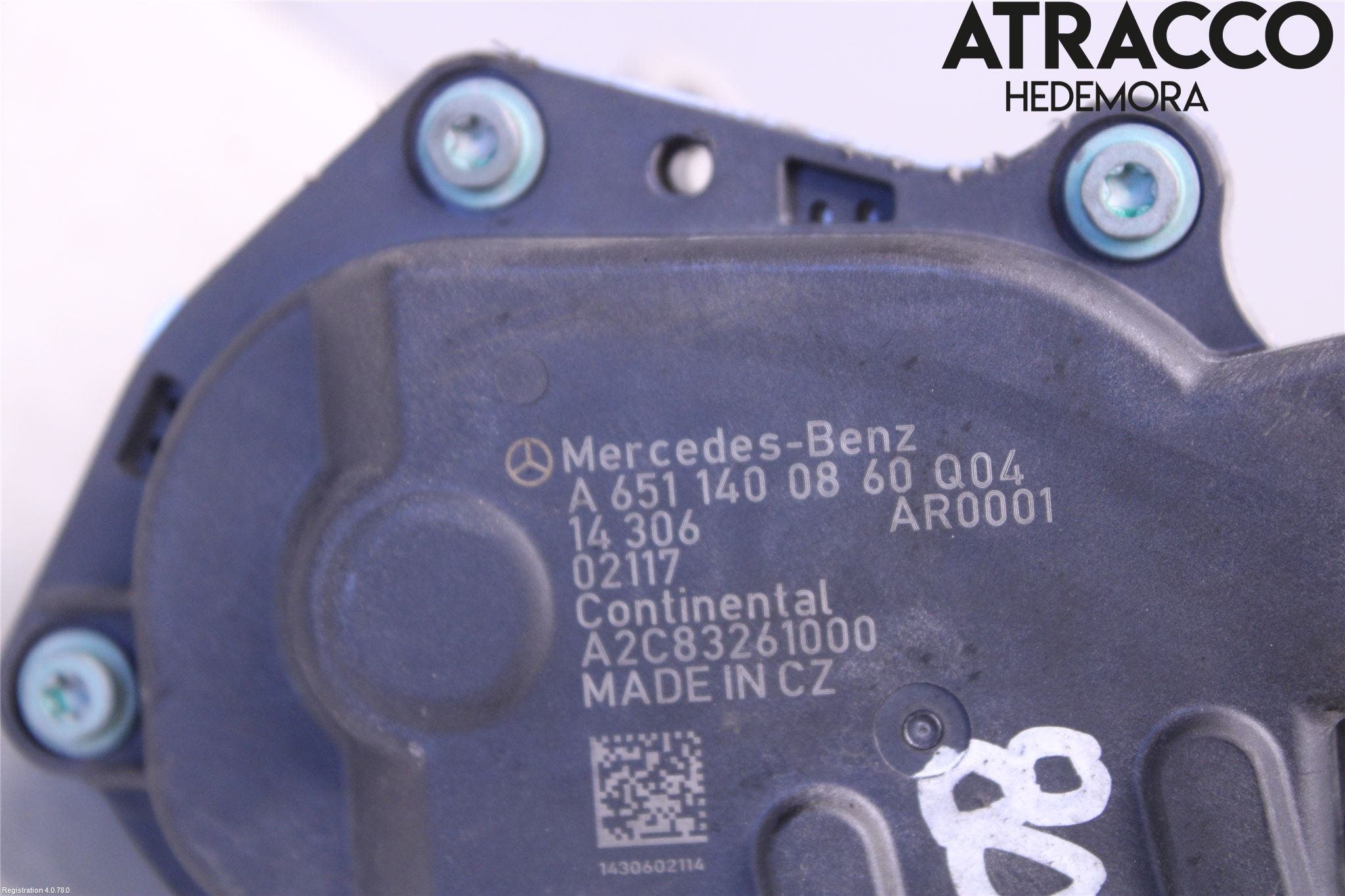 Mercedes-Benz MB C-KLASS (W205) 14-21 Egr Ventil