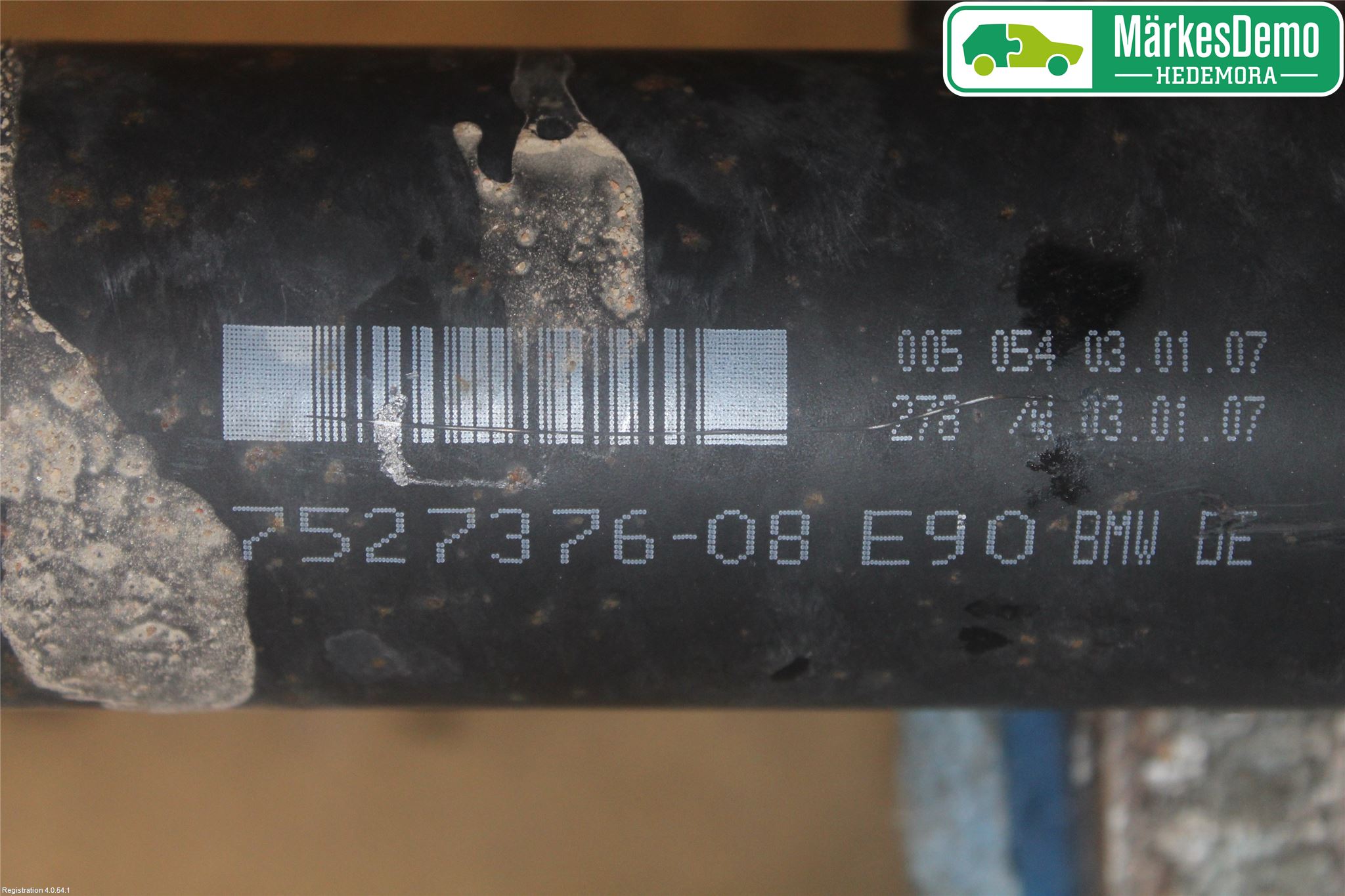 BMW 3 E92/93 Coupé/Cab 05-14 Mellanaxel Komp