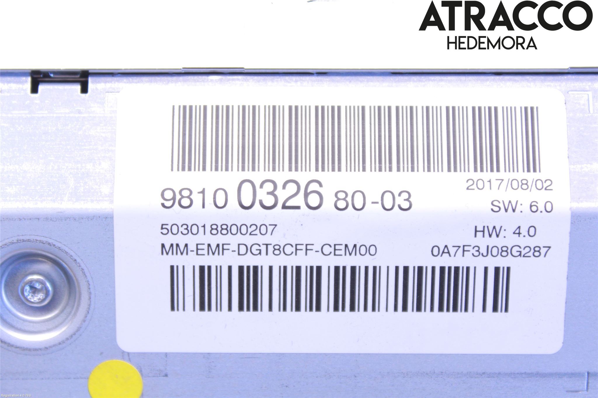 Peugeot 5008 17-24 Bildskärm