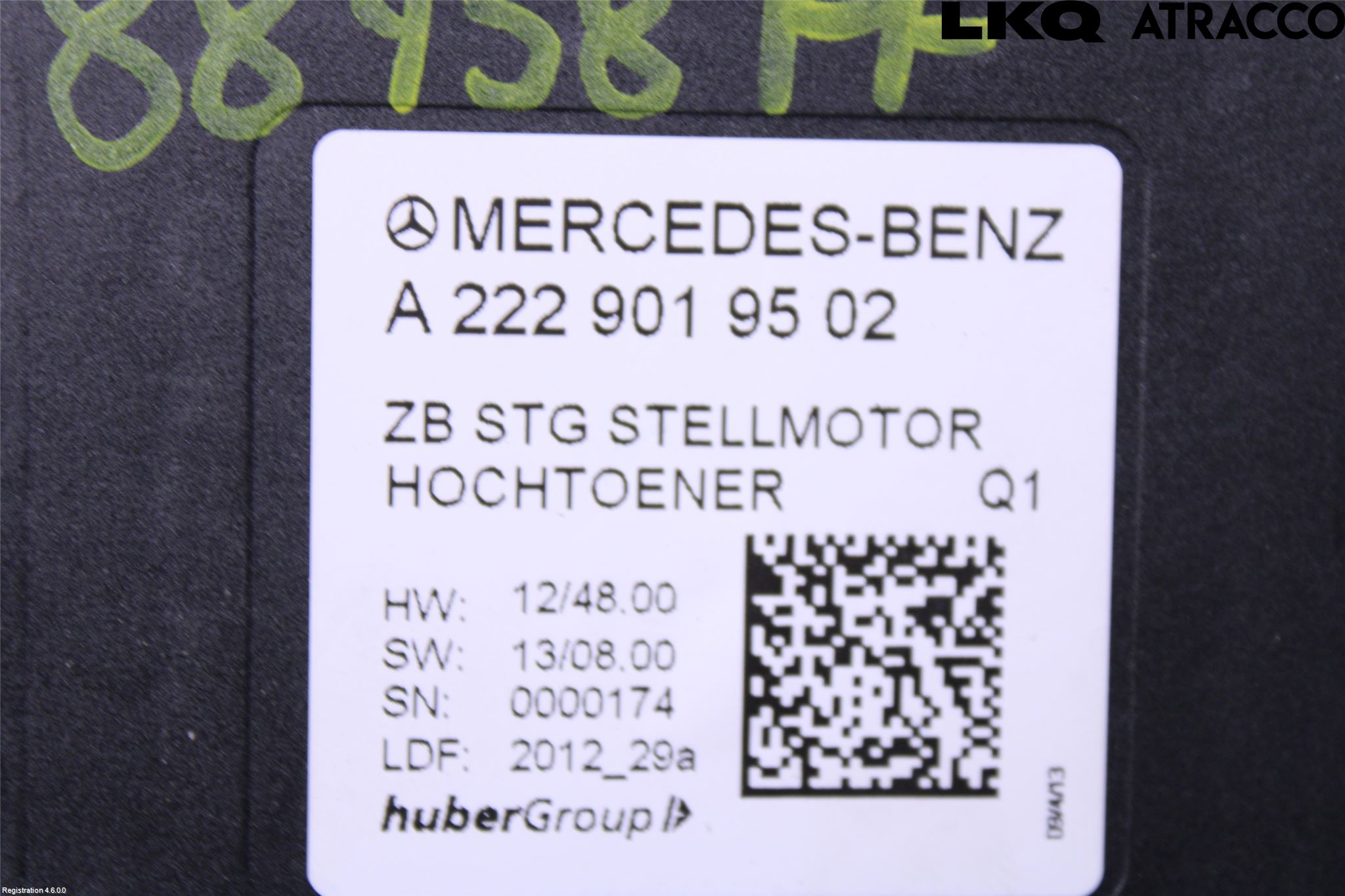 Övriga MB S-CLASS AMG (W221) Styrenhet Övrigt