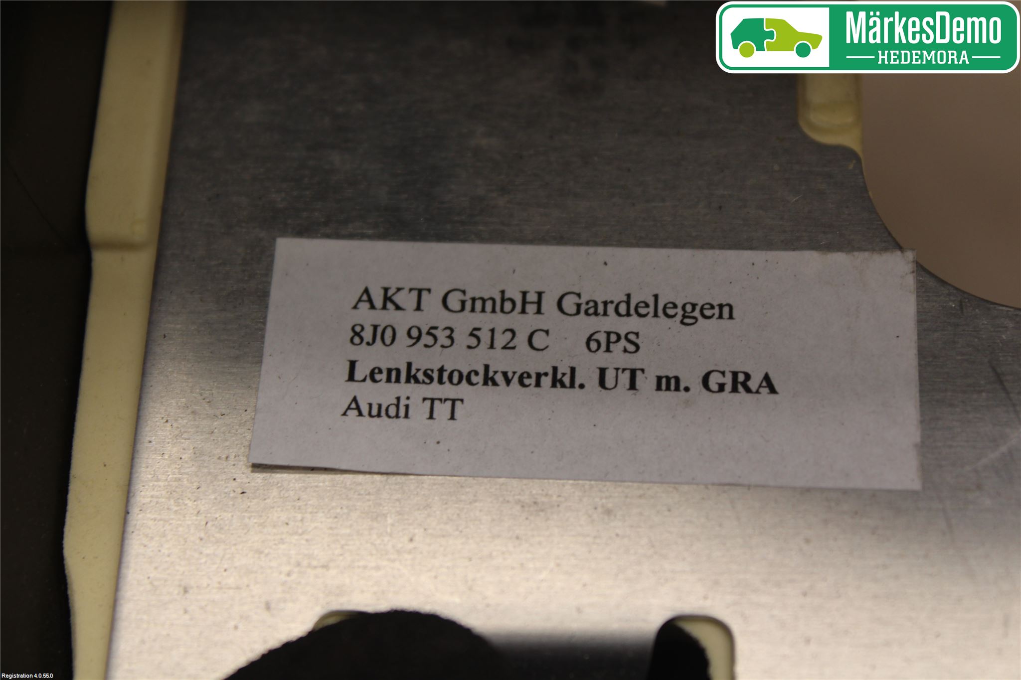 Audi TT/TTS 07-14 Rattkåpa-Kåpor