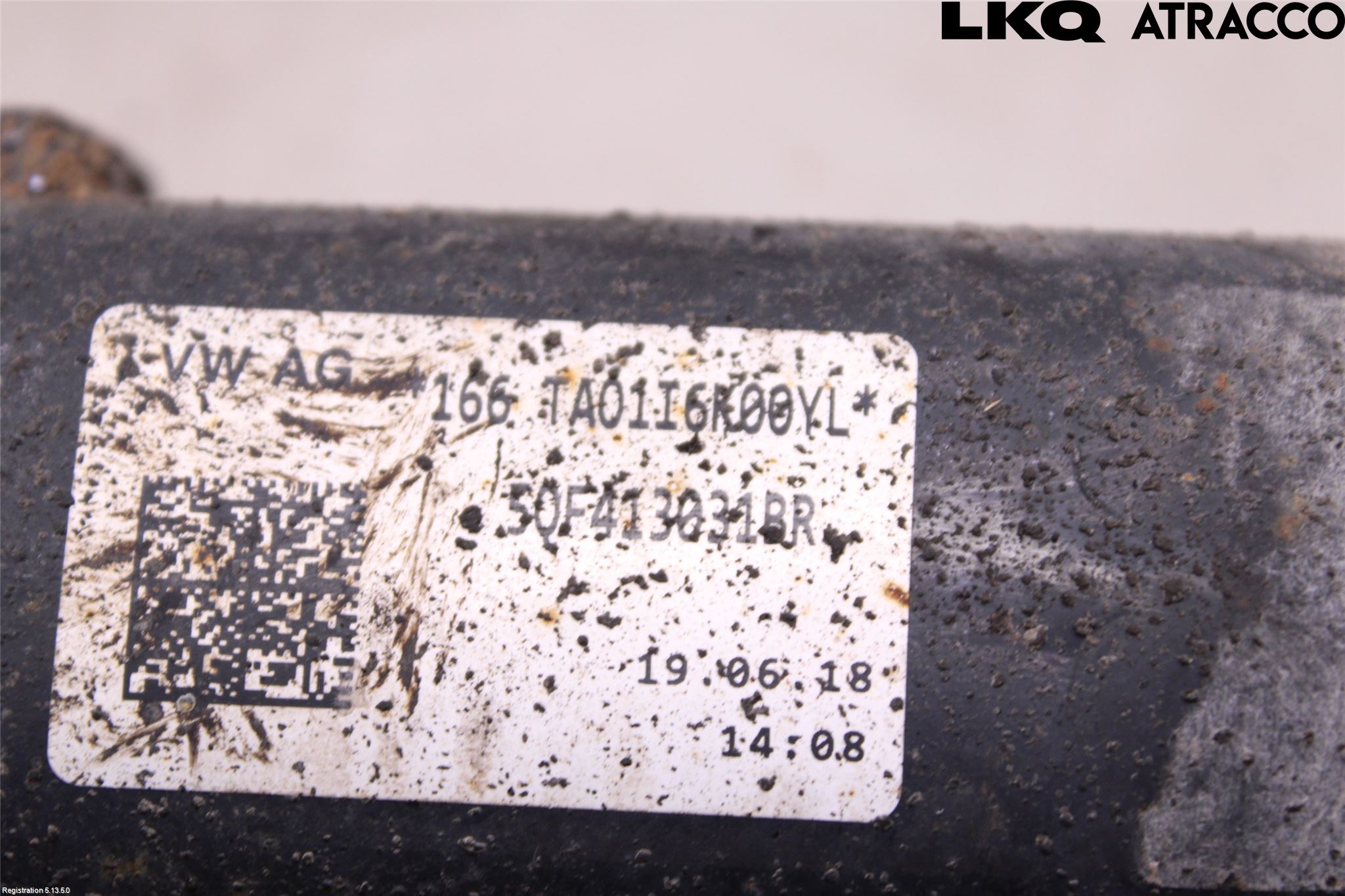 Volkswagen VW TIGUAN 16-24 Fjäderben Fram Höger