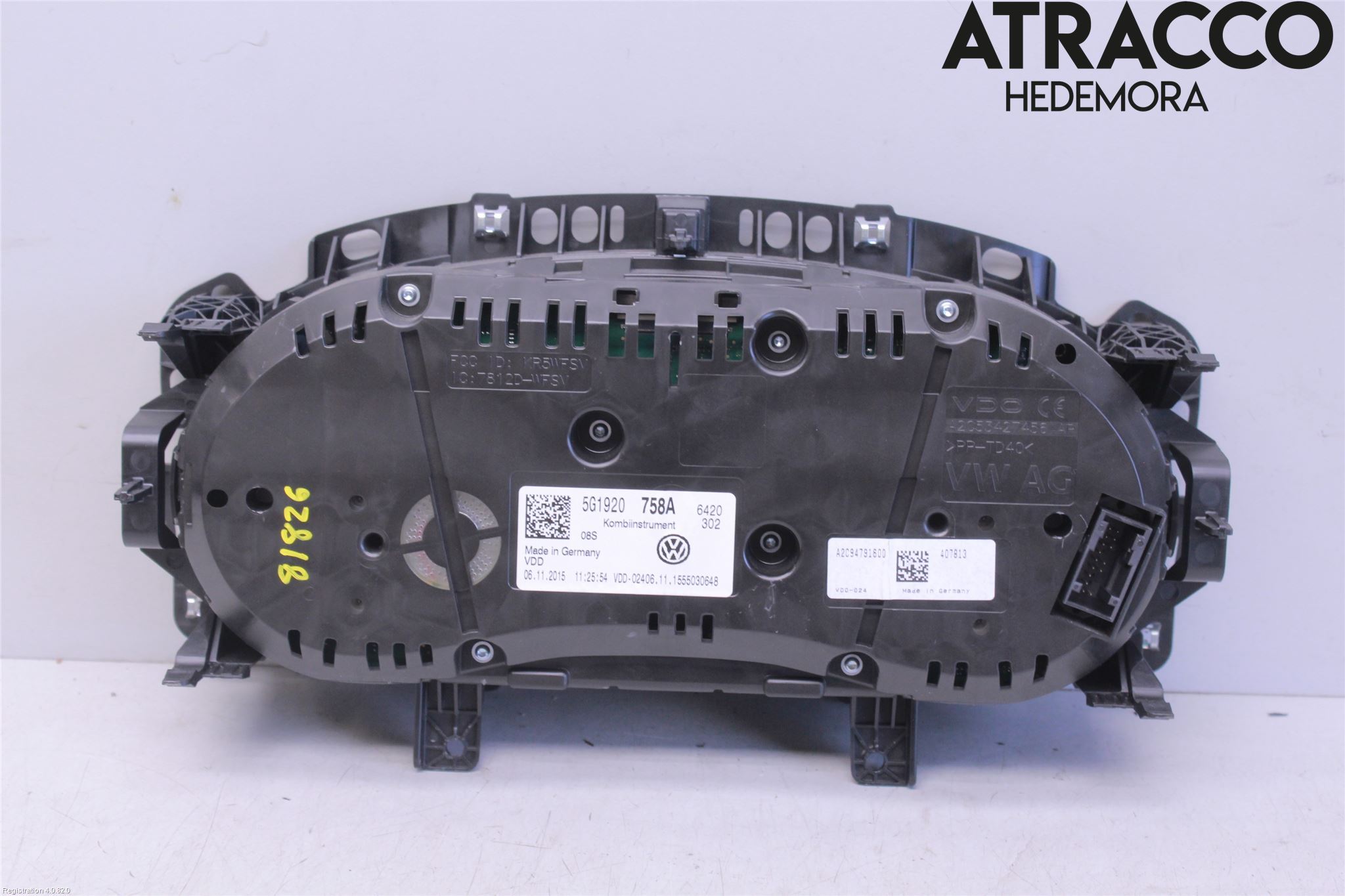 Volkswagen VW GOLF / E-GOLF VII 13-20 Instrument Komb