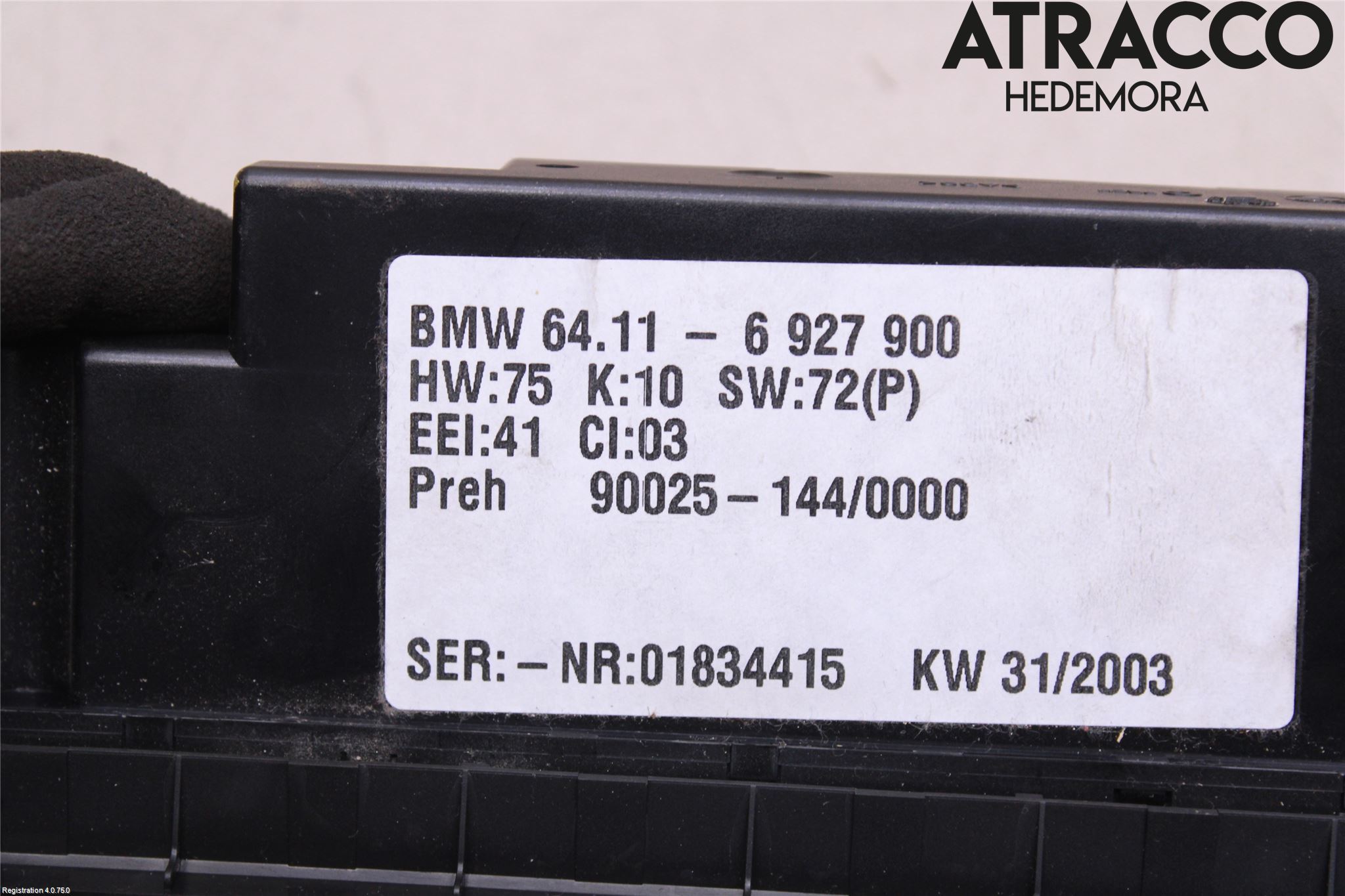 BMW X5 E53     99-06 Ac Styrenhet Ac Manöveren