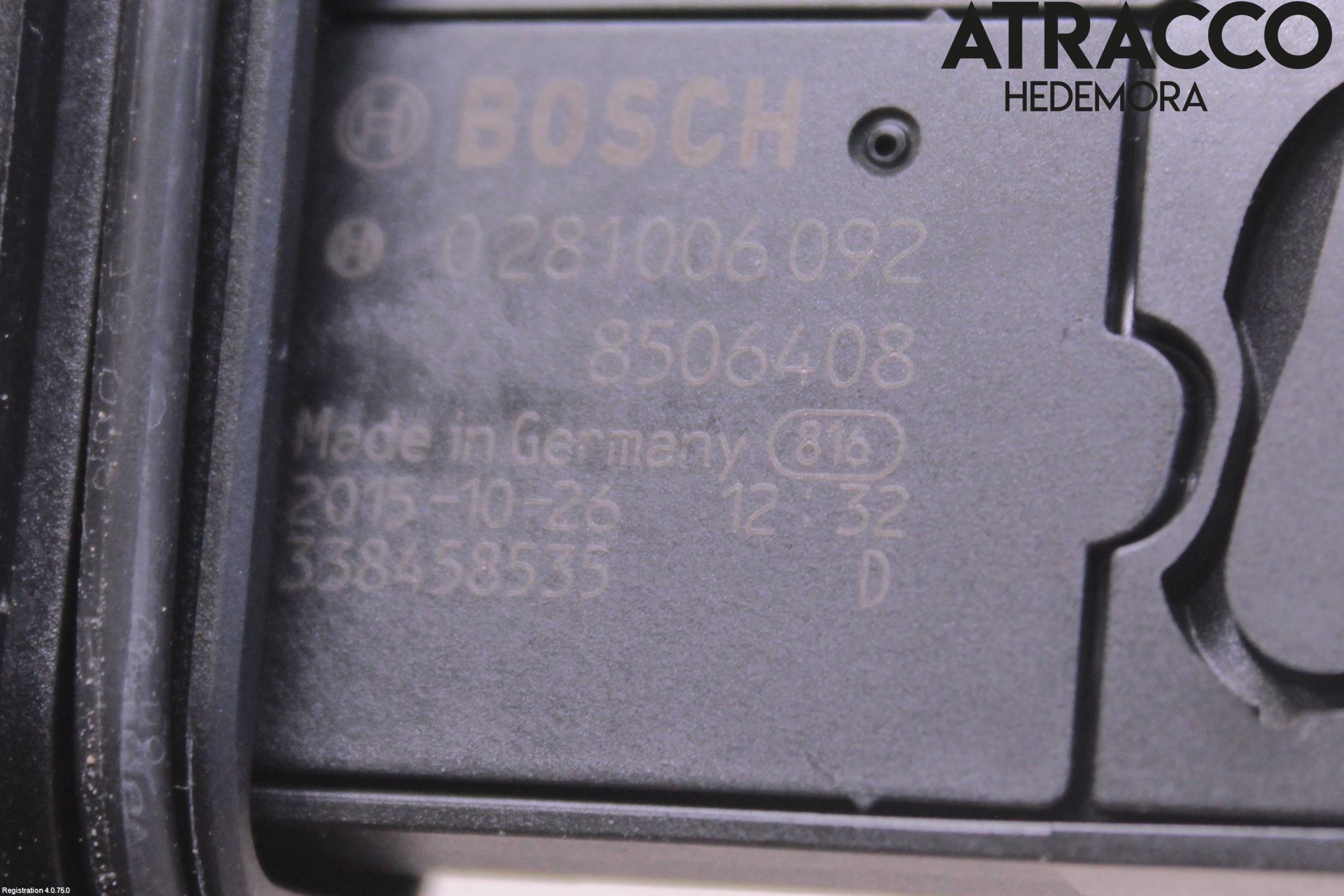 Toyota AVENSIS 16-18 Injluftmassamätare