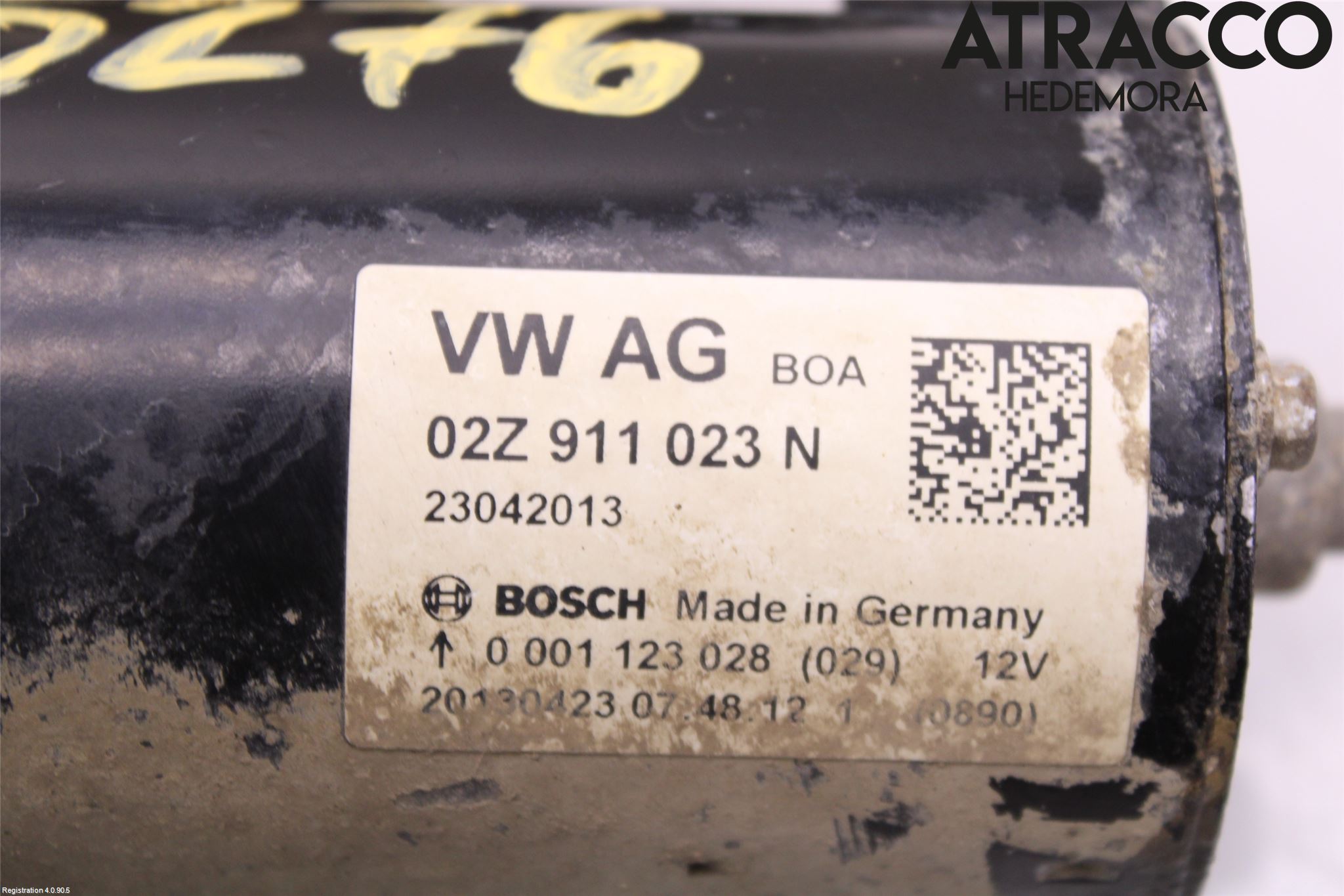 Volkswagen VW CADDY 11-15 Startmotor Diesel