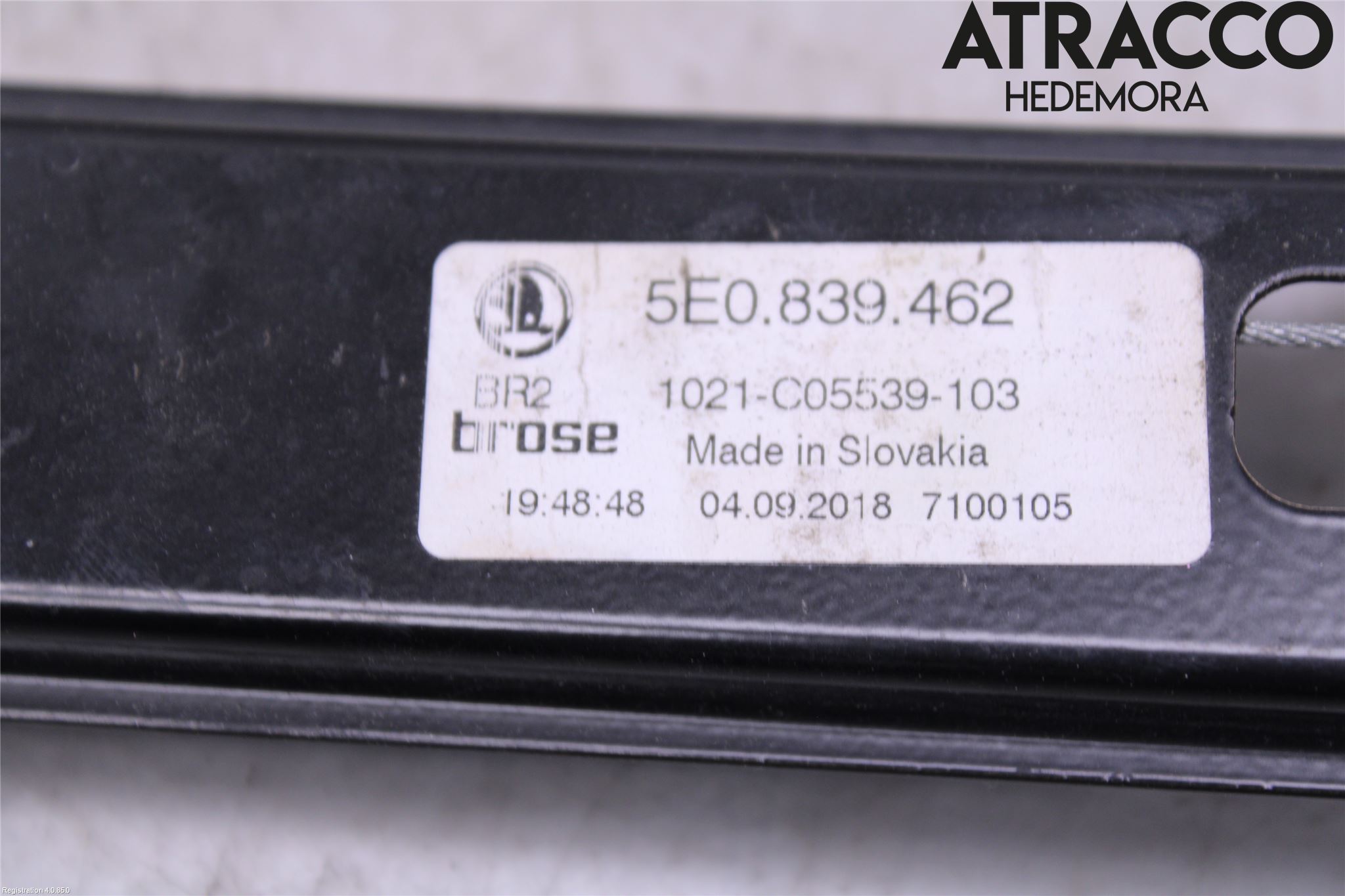 Skoda OCTAVIA (5E) 13-20 Fönsterhiss El Kompl