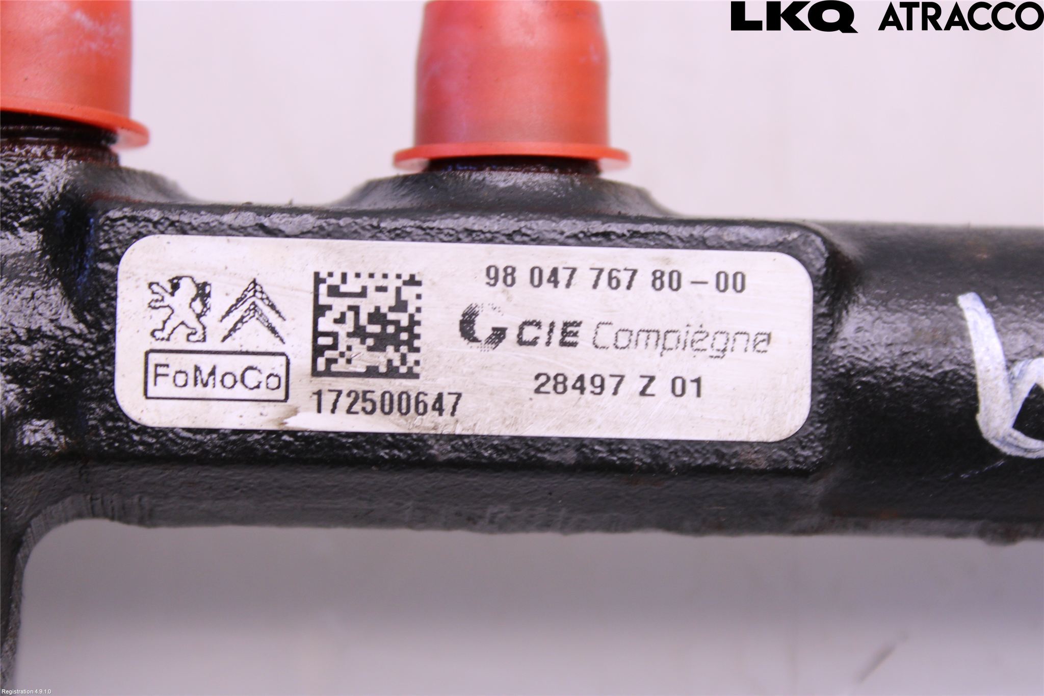 Citroen JUMPY/E-JUMPY 16- Inj. Fuelrail