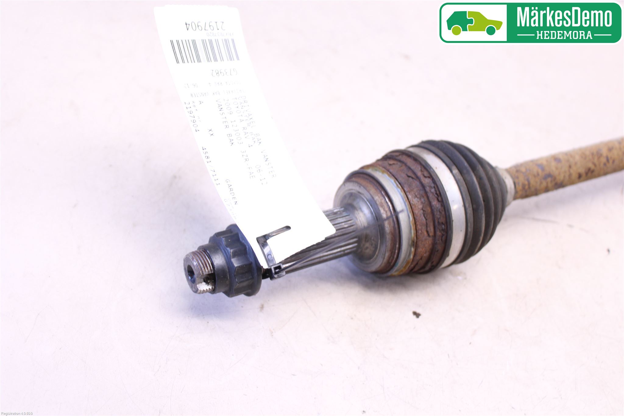 Toyota RAV 4 06-12 Drivaxel Bak Vänster