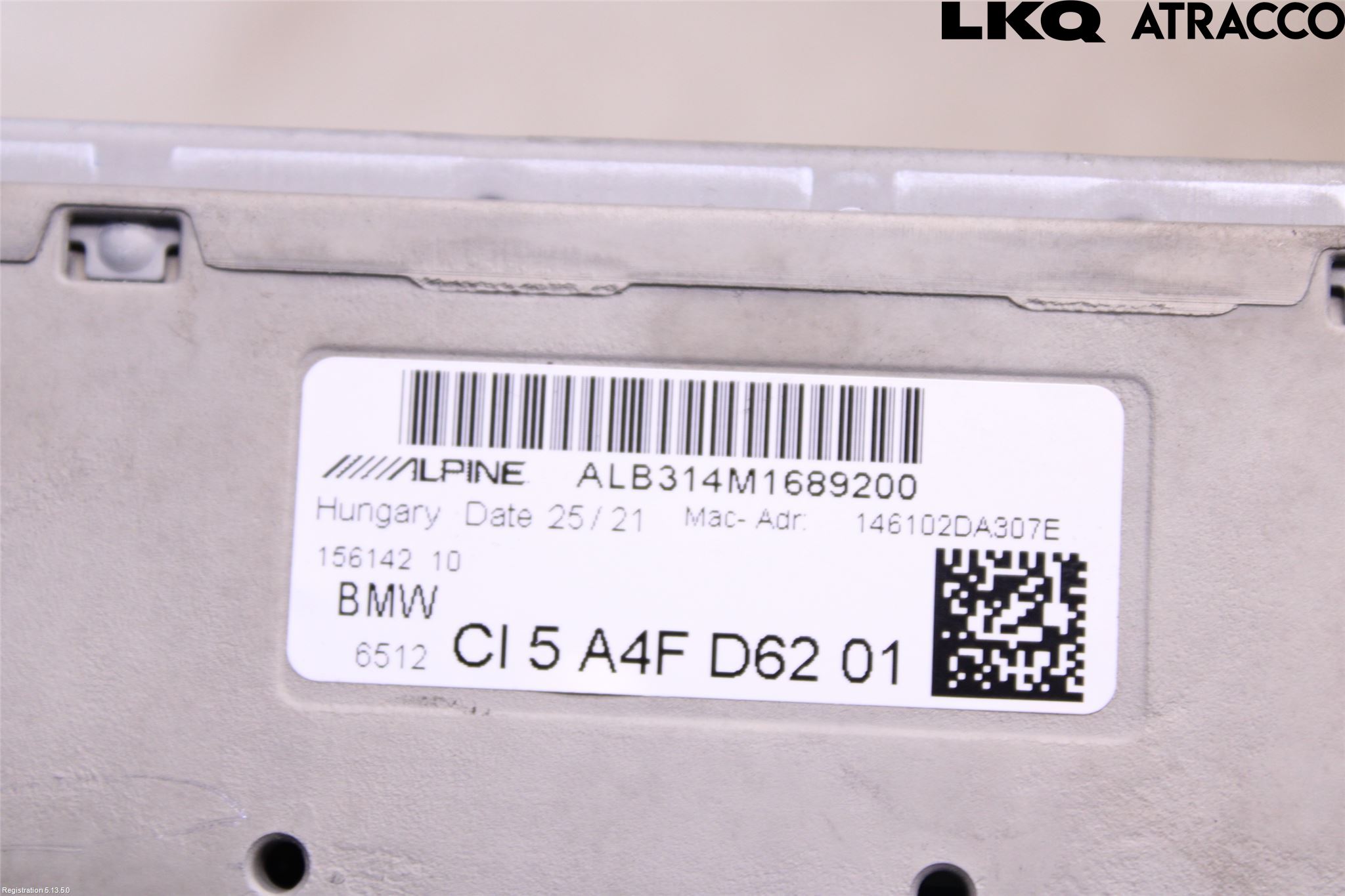 BMW 1 F40 19- Cd Radio - Multimediapanel