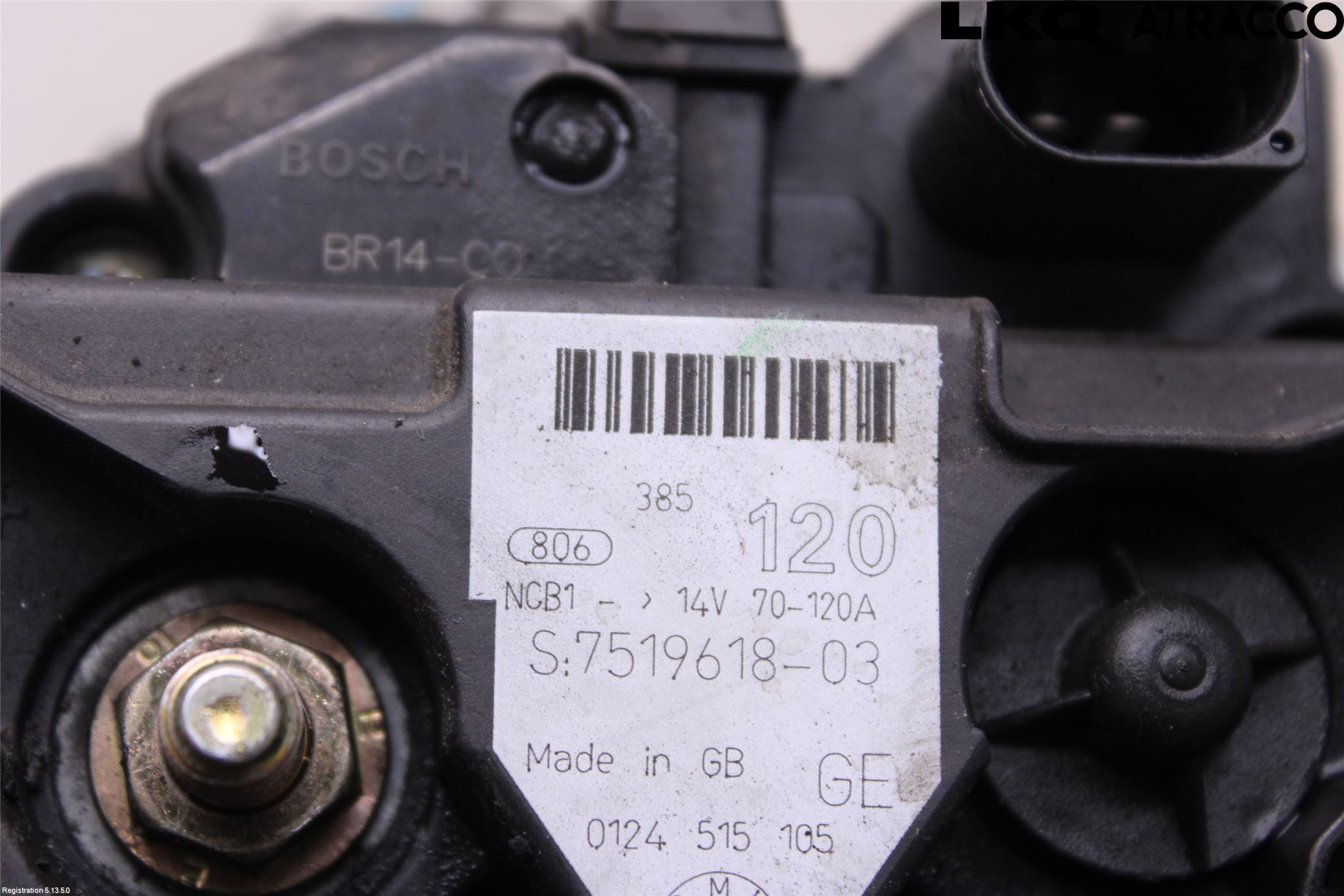 BMW Z4 E86/85Cou/CAB 02-08 Generator