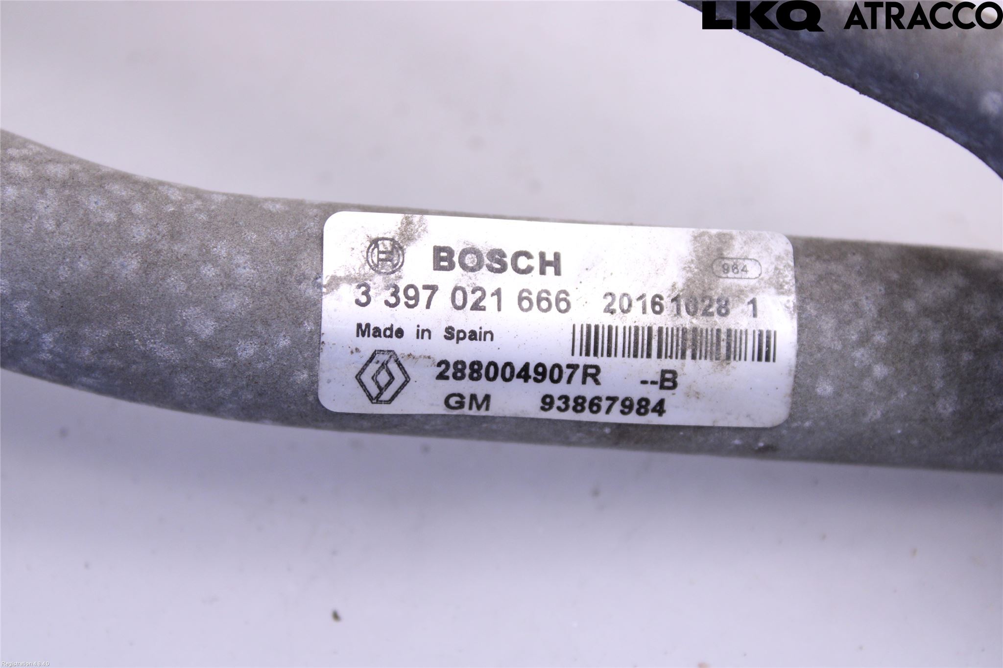 Renault TRAFIC/E-TECH 15- Torkarmekanism Vindruta