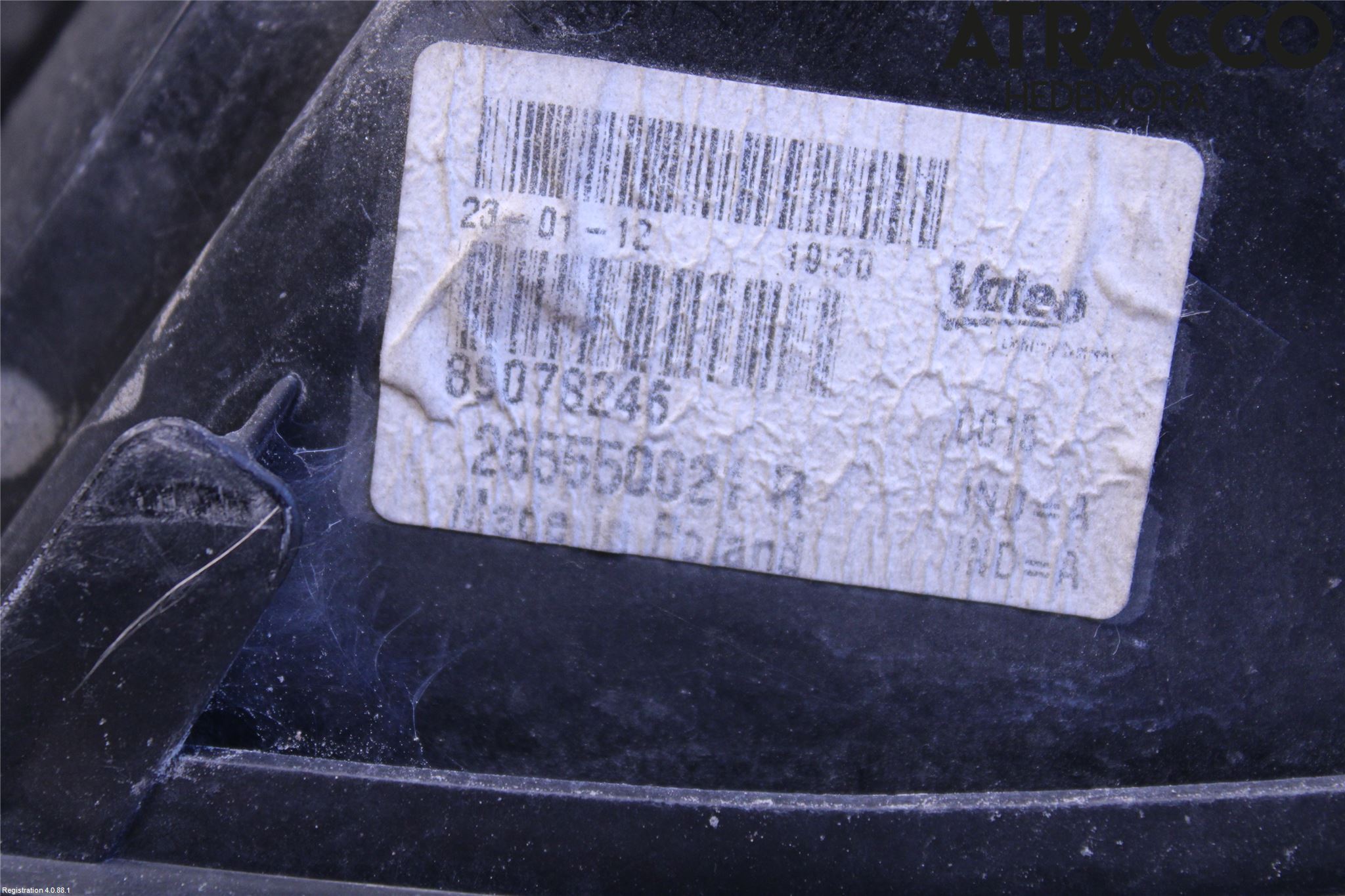 Renault MEGANE III 09-15 Bakljus Vänster