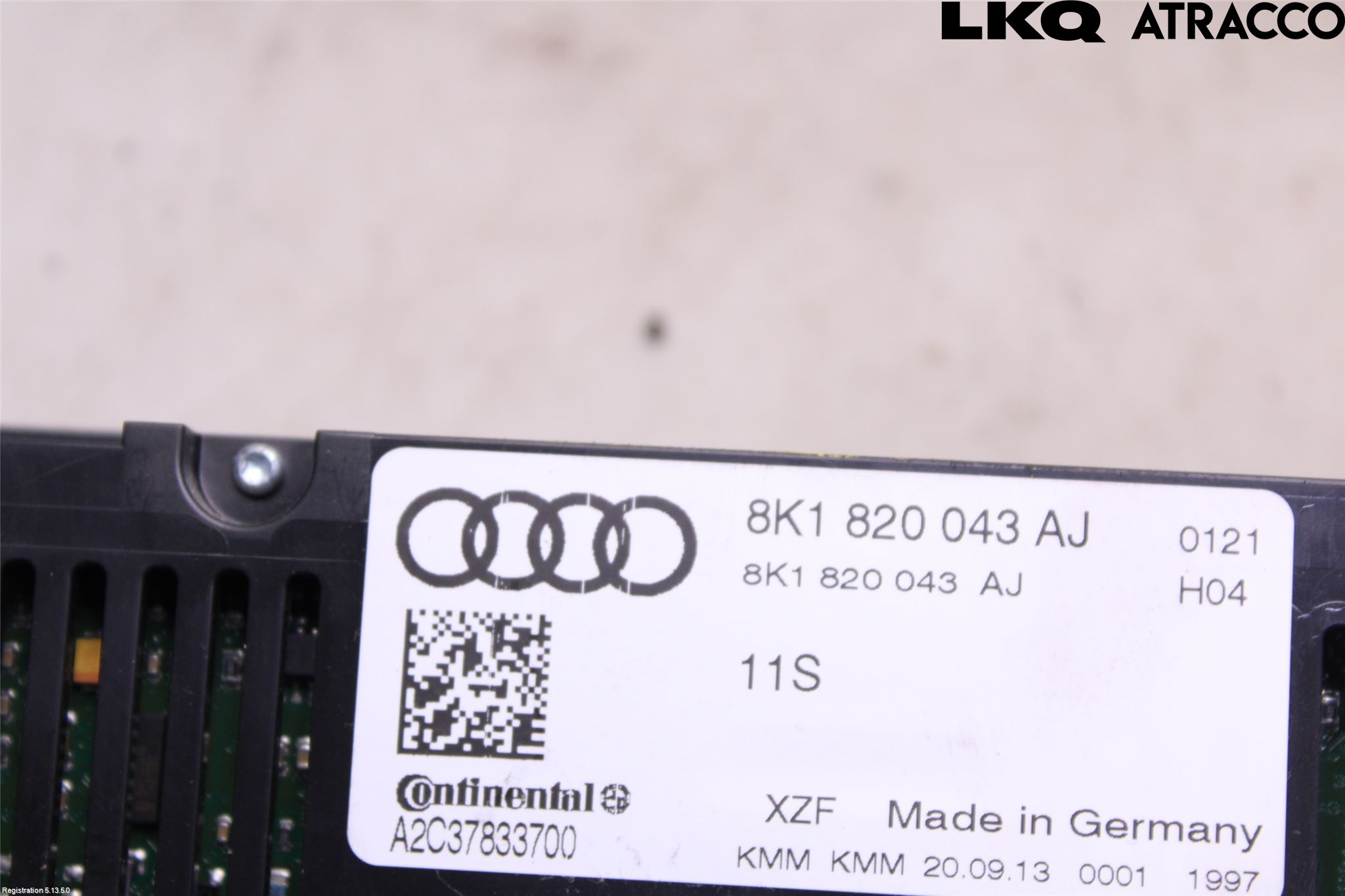Audi A4 12-15 Ac Styrenhet Ac Manöveren