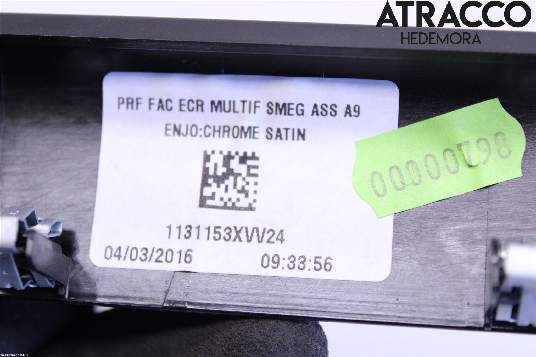 Peugeot 2008 13-20 Instrument-Radio Sarg