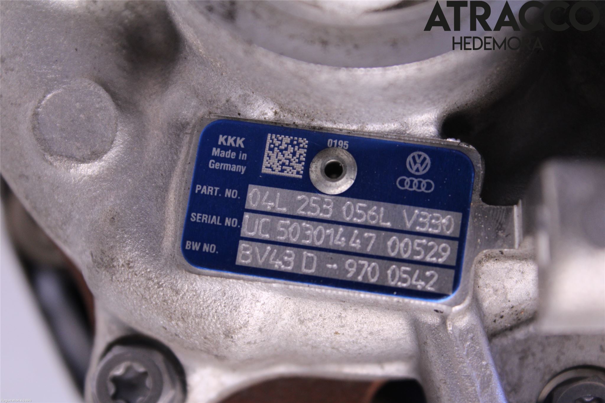 Audi A5 17- Turboaggregat