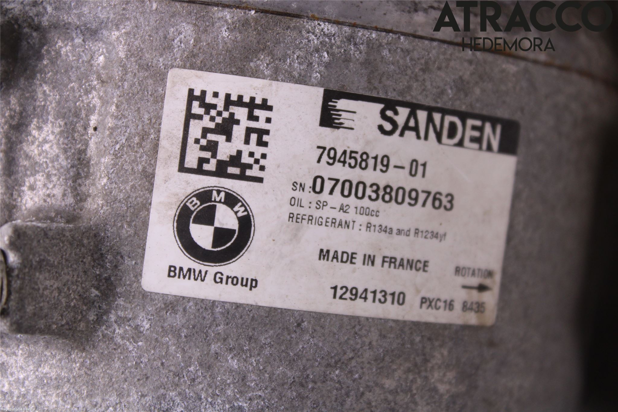 BMW 6 GT G32 18- Ac Kompressor