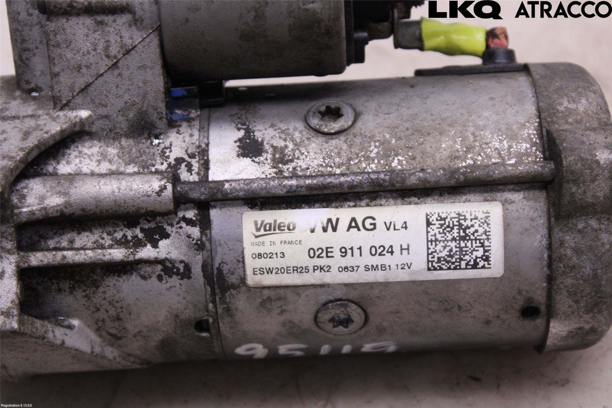 Volkswagen VW PASSAT 11-14 Startmotor Diesel