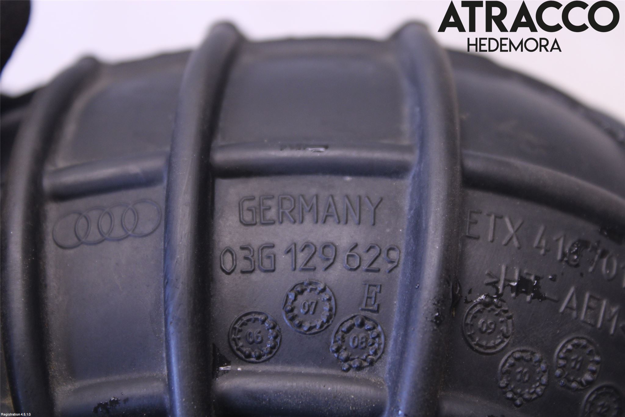 Audi A4 12-15 Injgummibälg-Slang