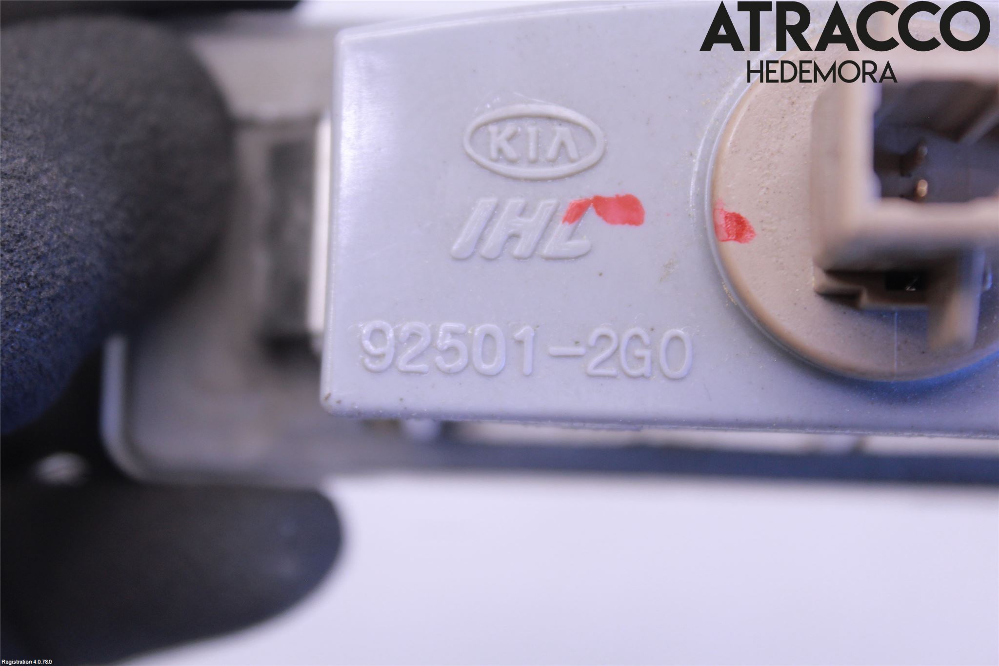 Hyundai i40 08-15 Skylt Belysning