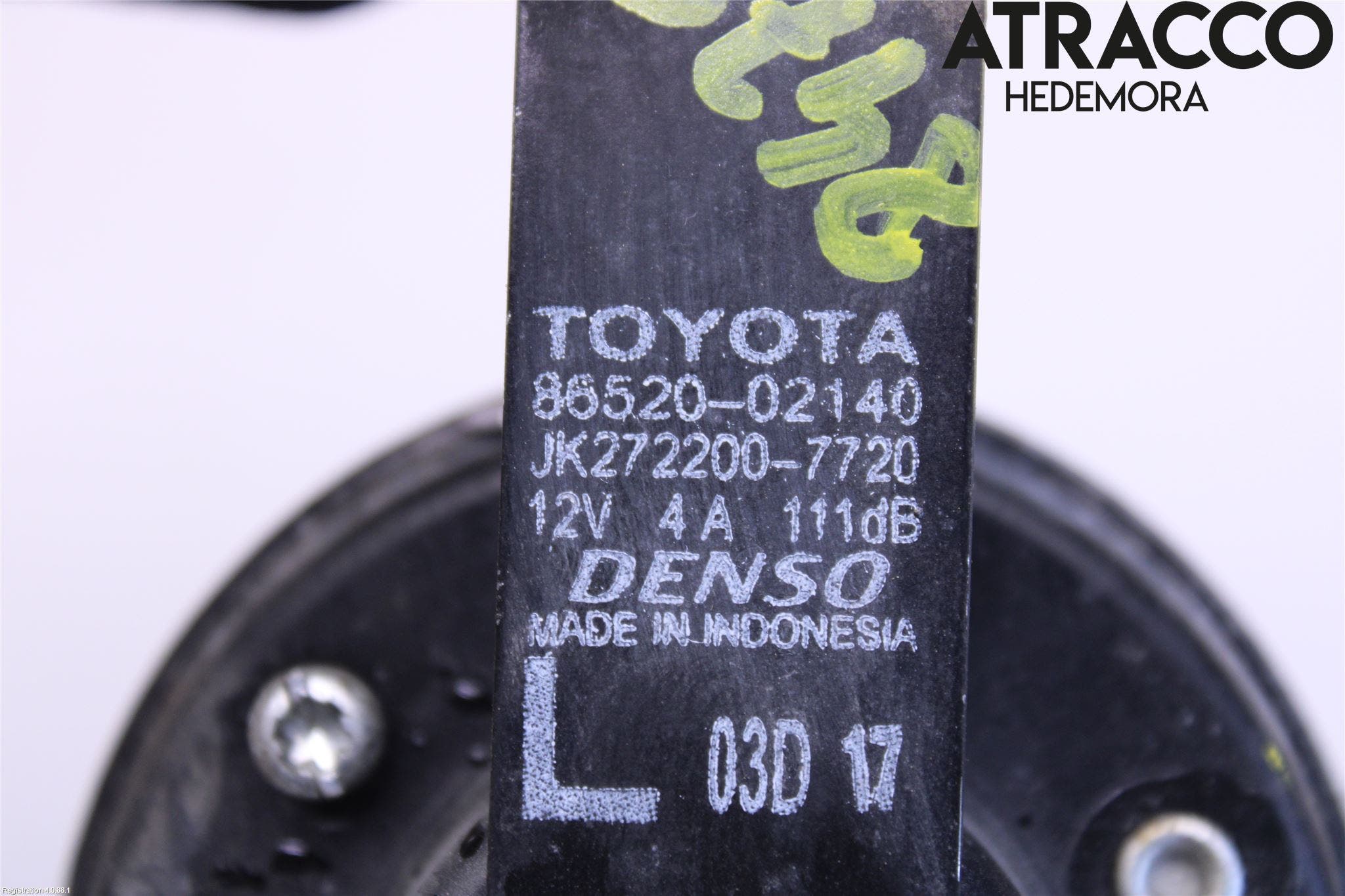 Toyota C-HR 16-23 Signalhorn