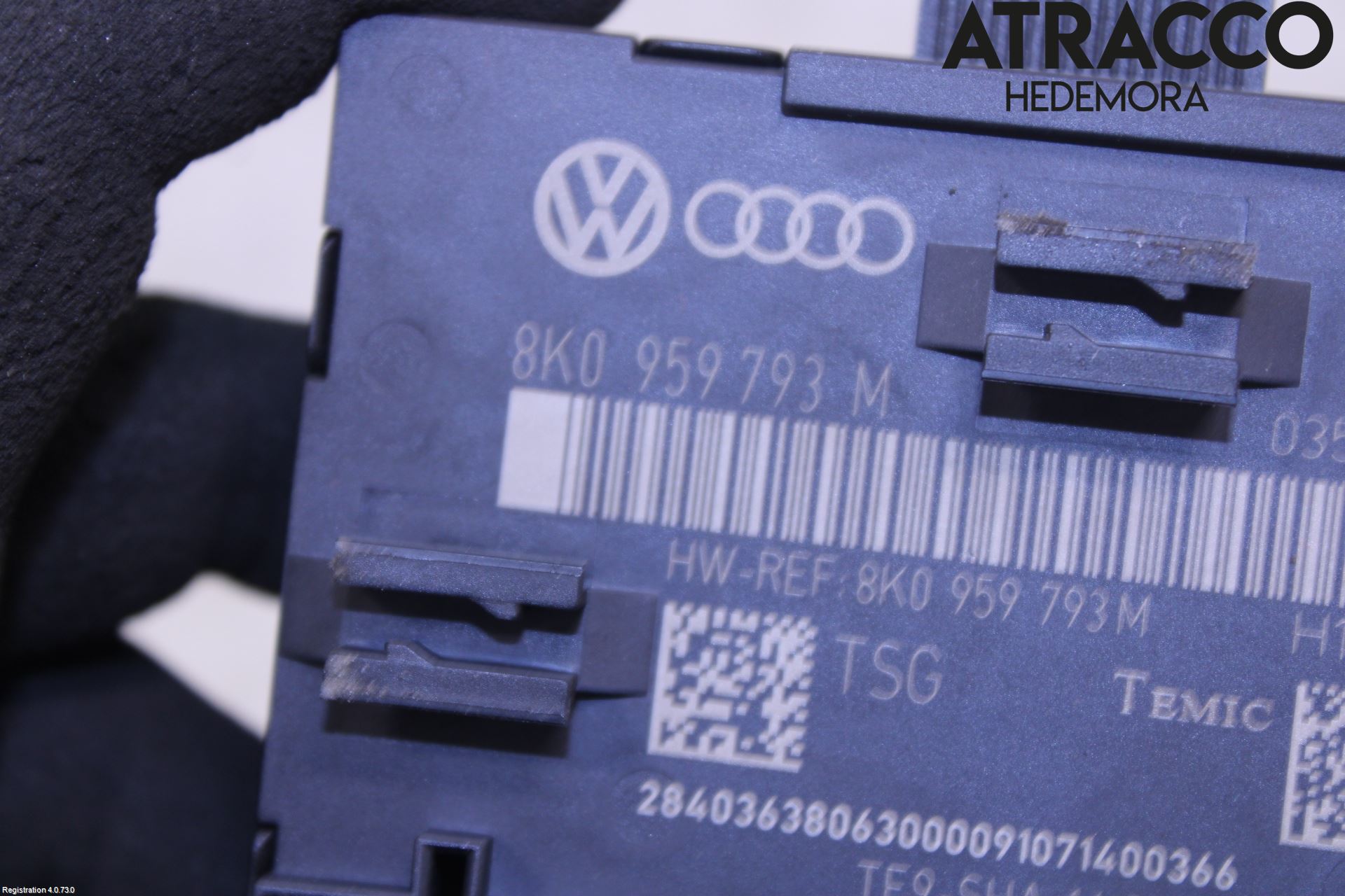 Audi A4/S4 08-11 Styrenhet Dörr