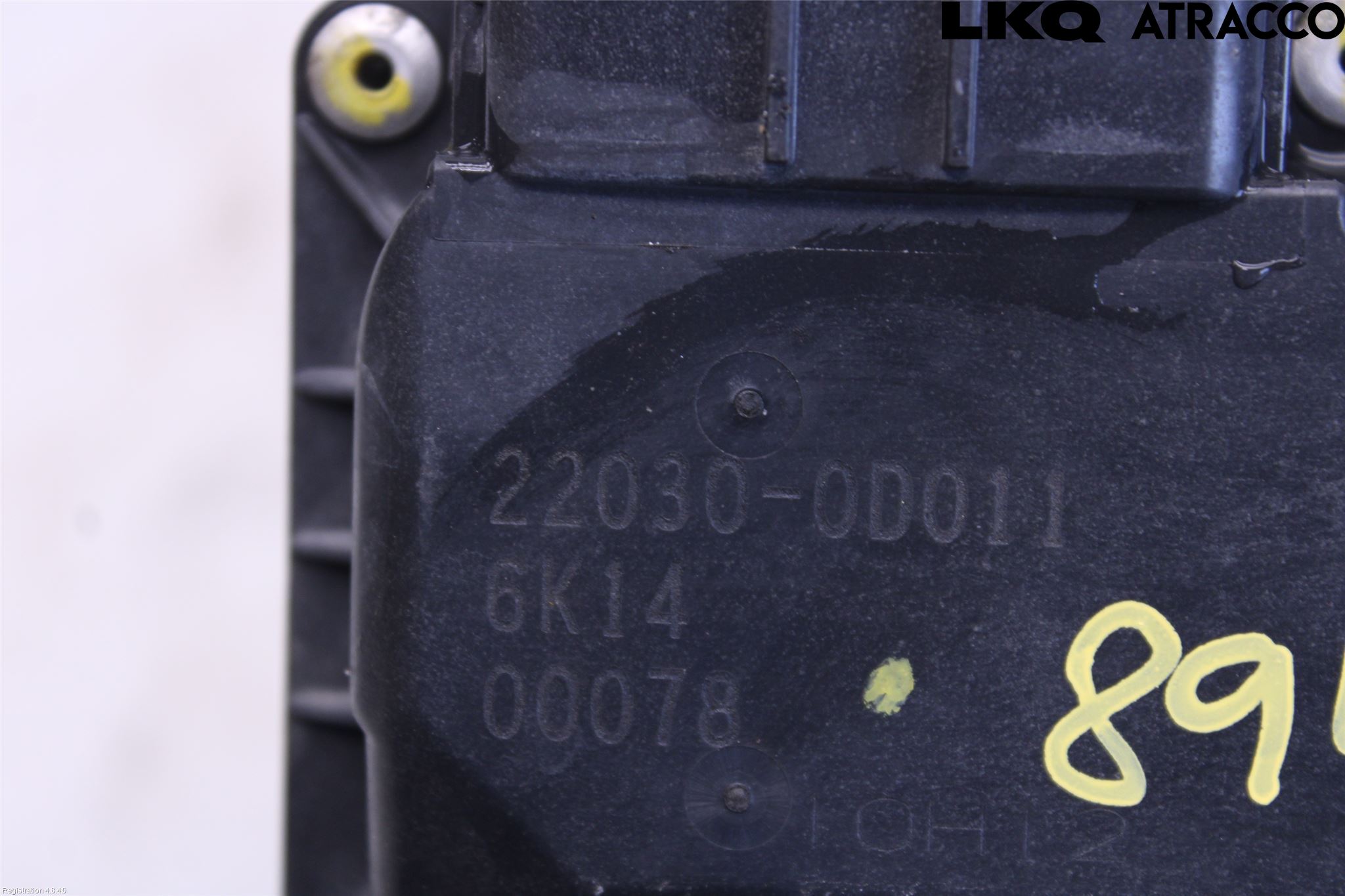 Toyota COROLLA VERSO 04-07 Injspjällhus