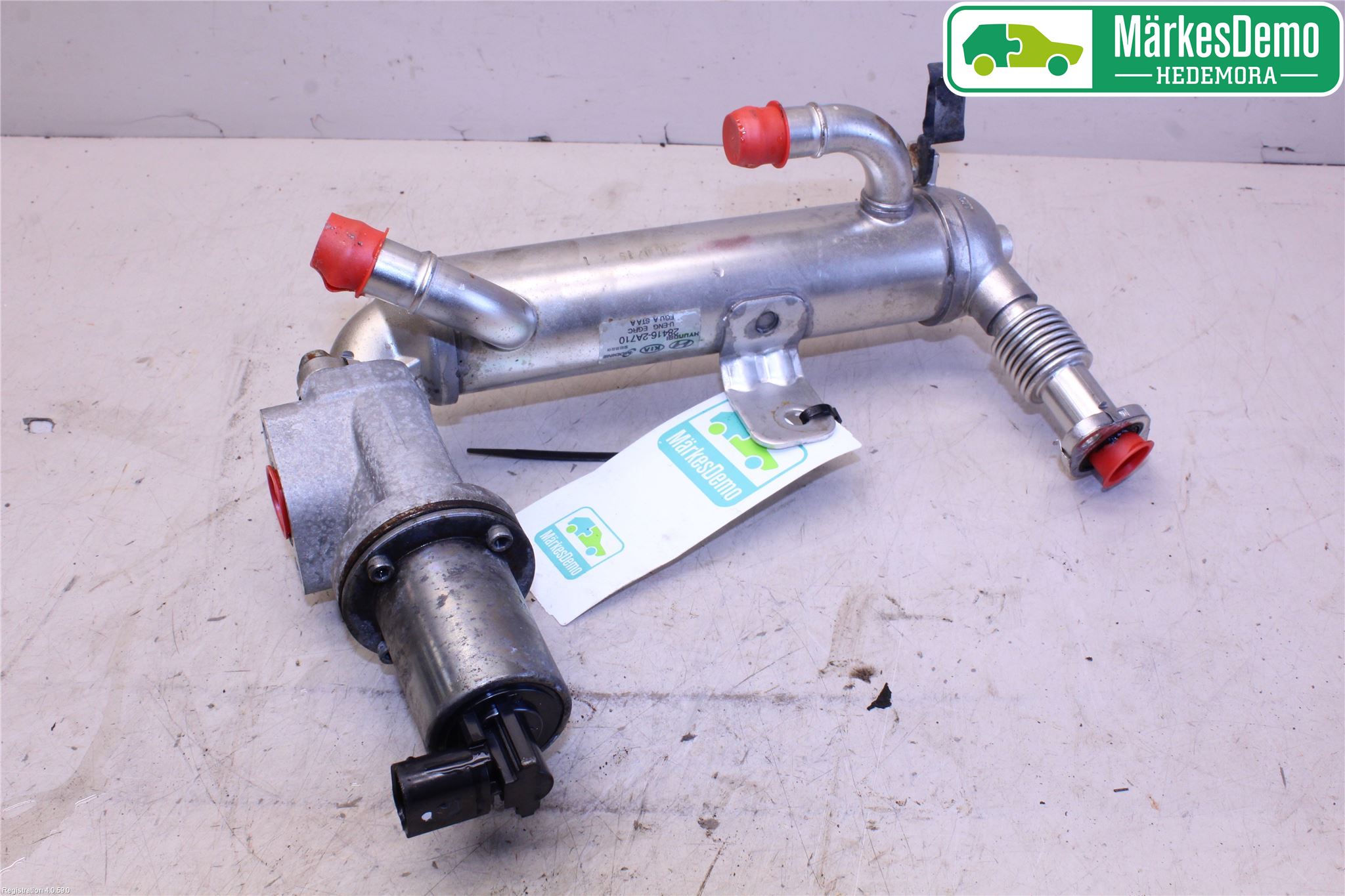 Kia SOUL 09- Avgaskylare