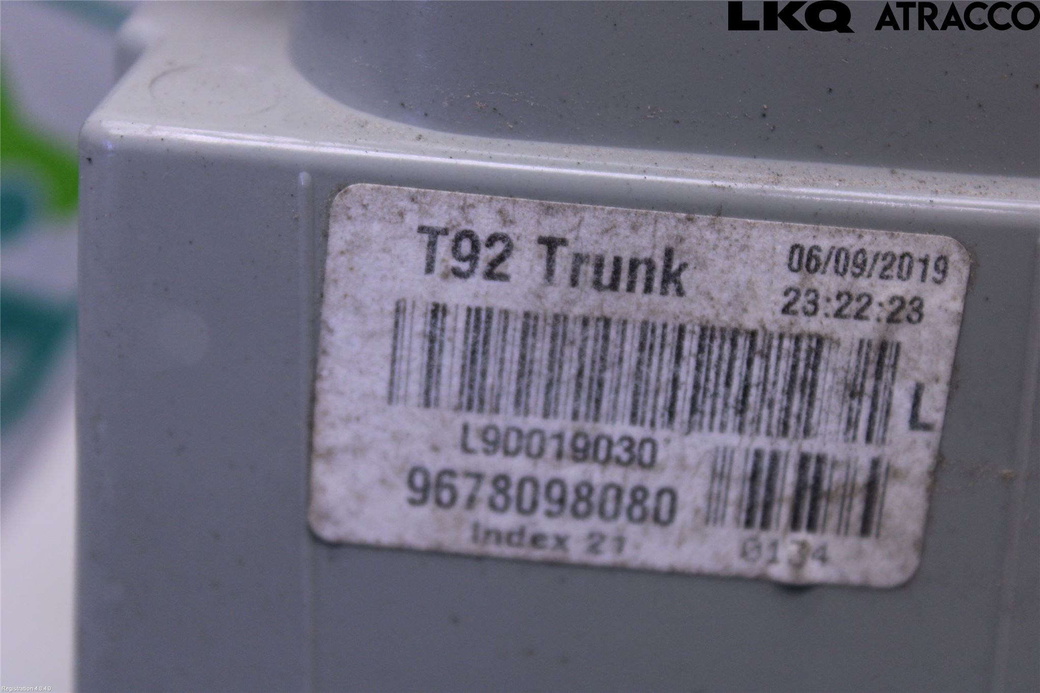 Peugeot 308 14-21 Bakljus Lucka Vä