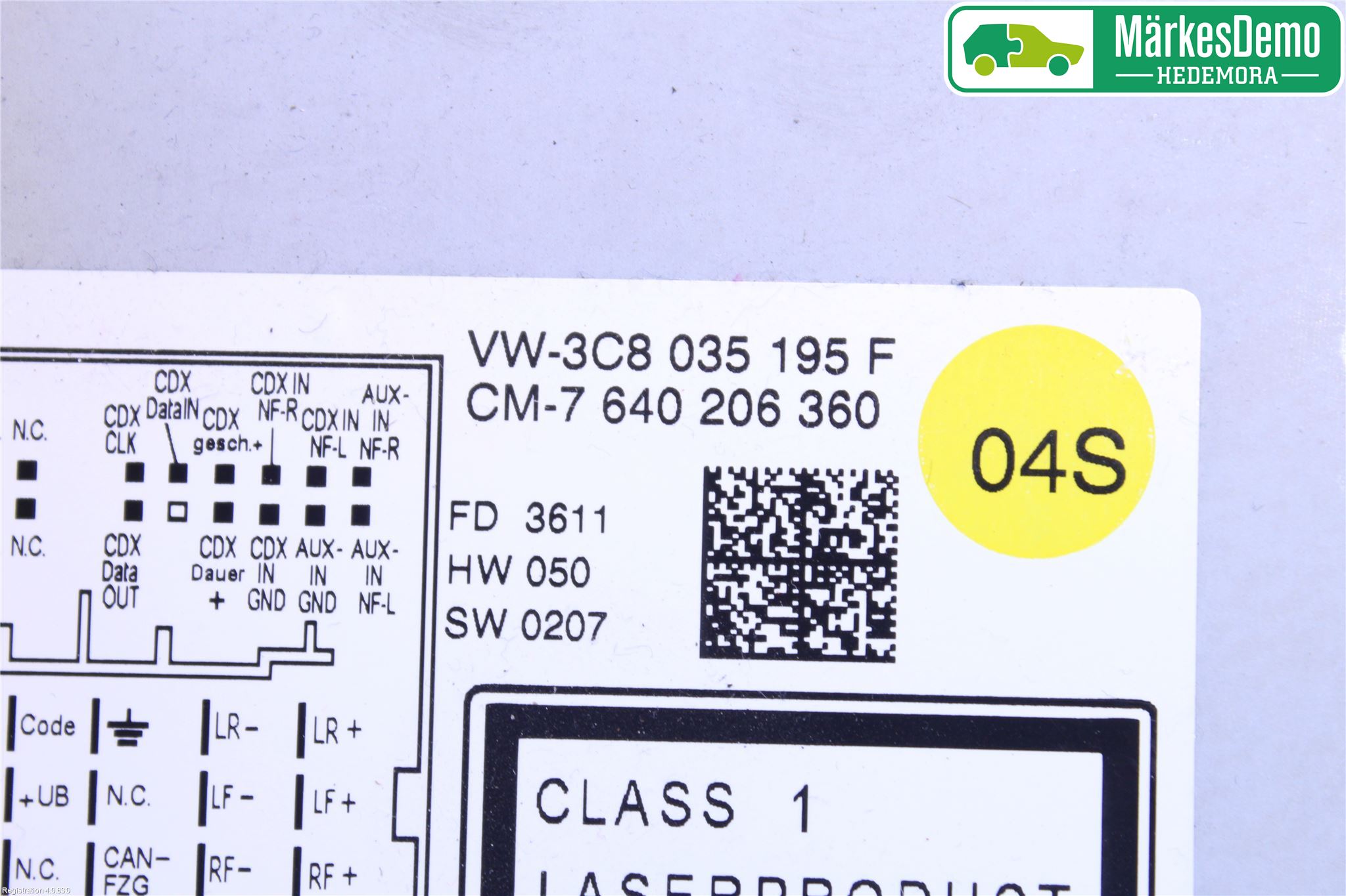 Volkswagen VW JETTA VI 11- Cd Radio - Multimediapanel