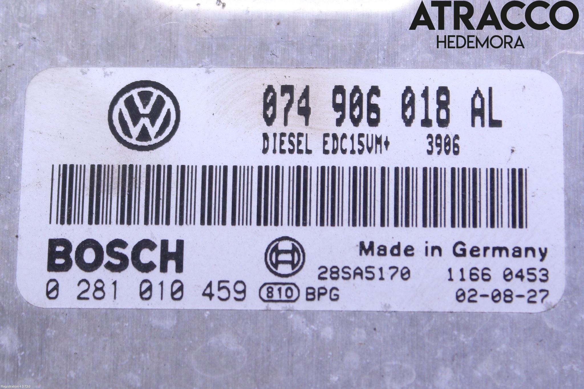 Volkswagen VW TRANSP/CARAVELLE (T4) 91-03 Styrenhet Insprut Bensin