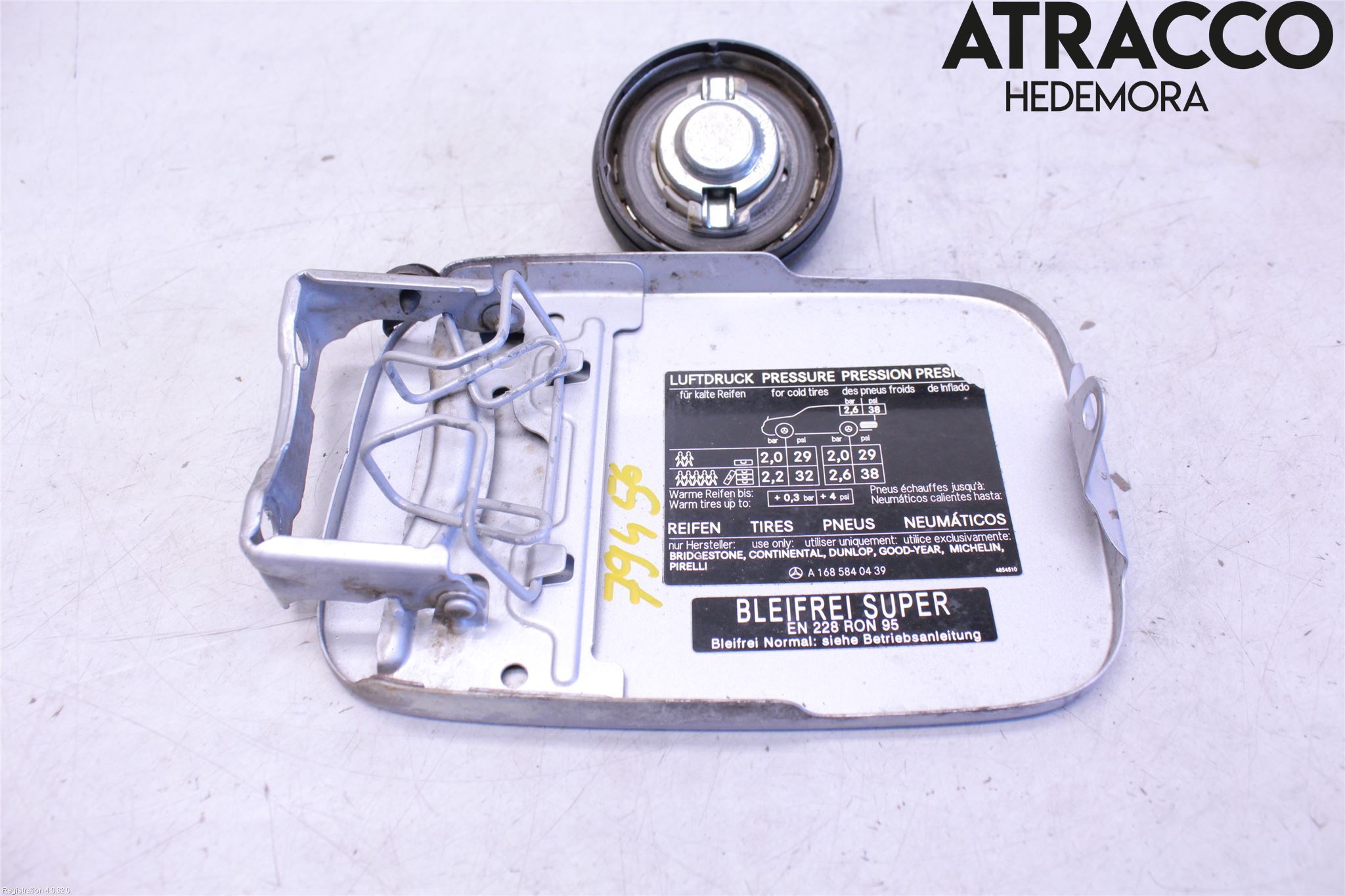 Mercedes-Benz MB A-KLASS (W168) 98-04 Tanklucka