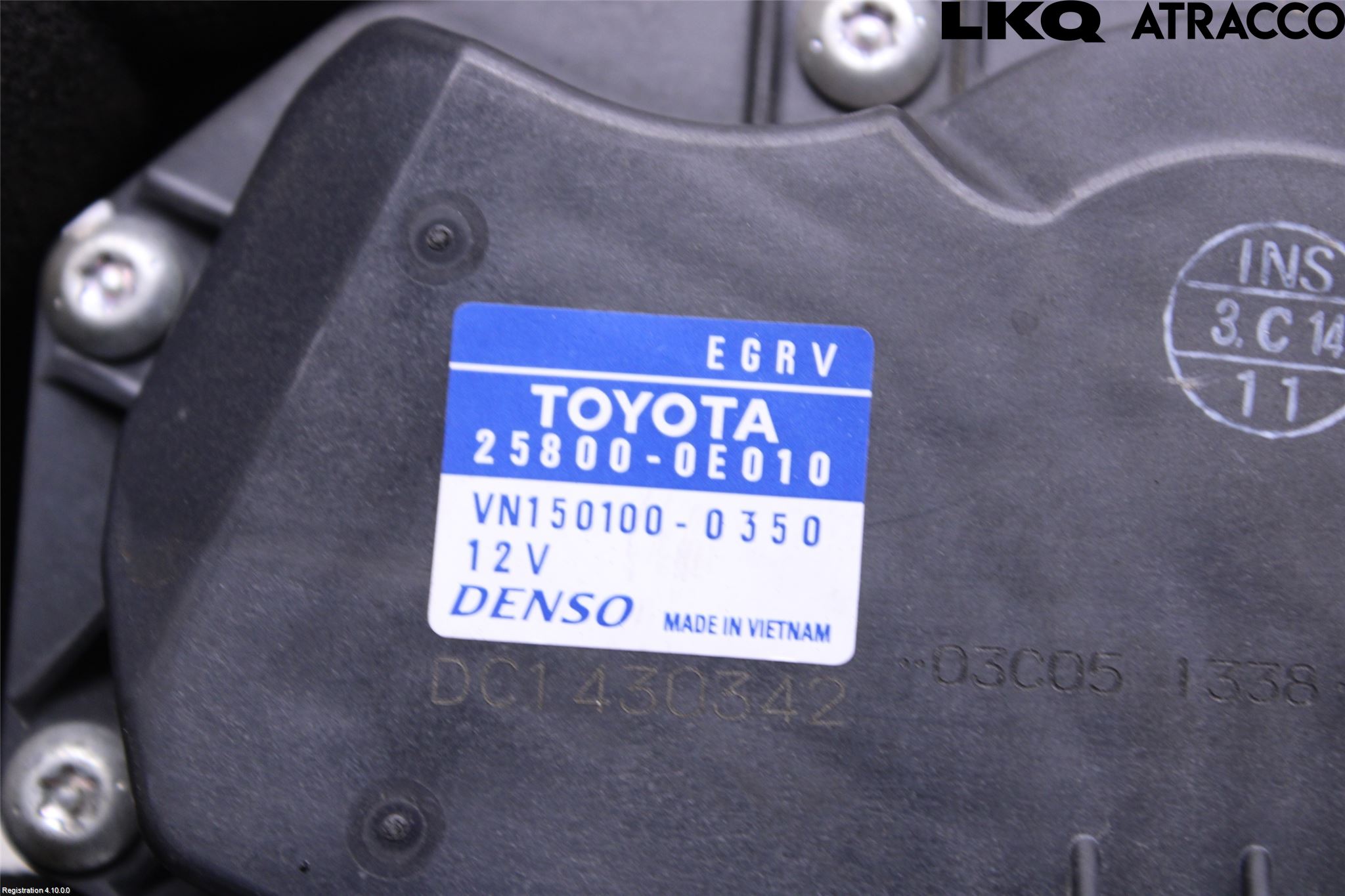 Toyota HILUX 16- Egr Ventil