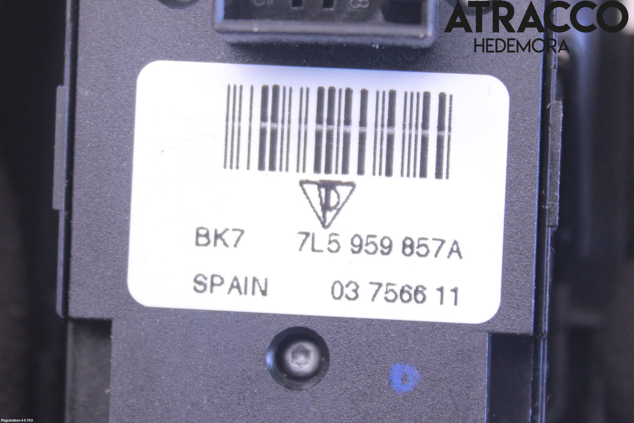 Porsche CAYENNE 03- Strömställare Elhiss