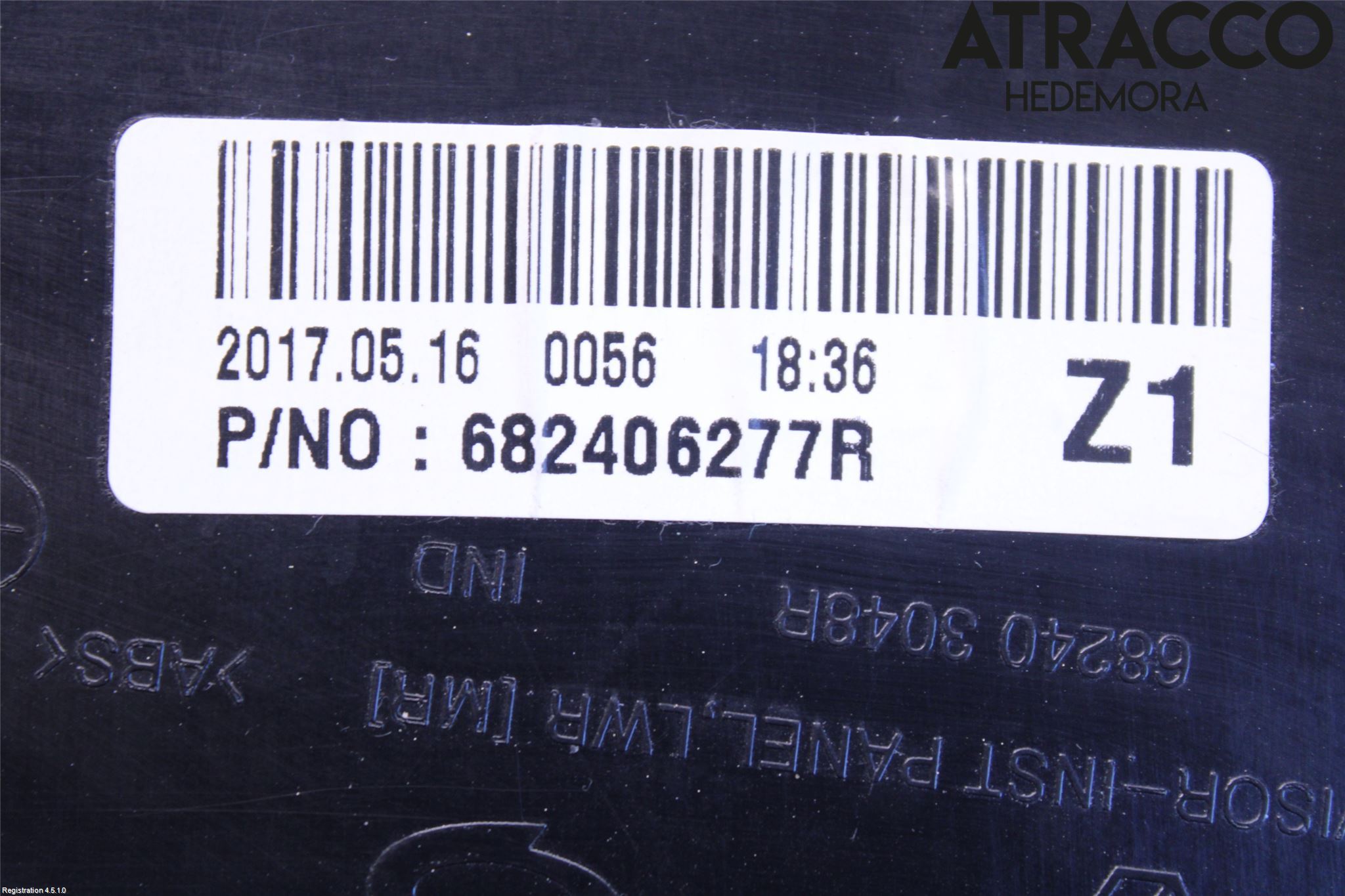 Renault TALISMAN 16-20 Instrumentsarg