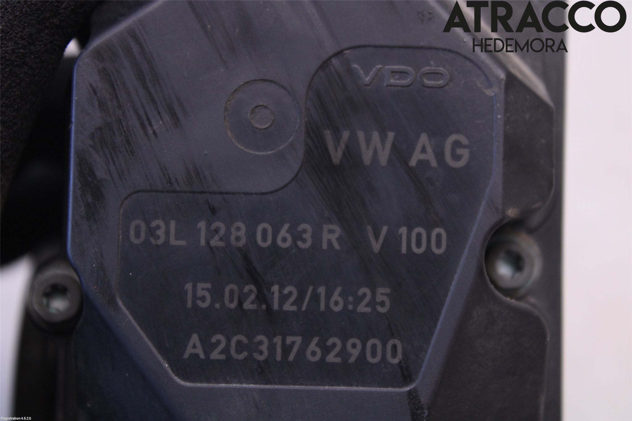 Audi A4 12-15 Injspjällhus