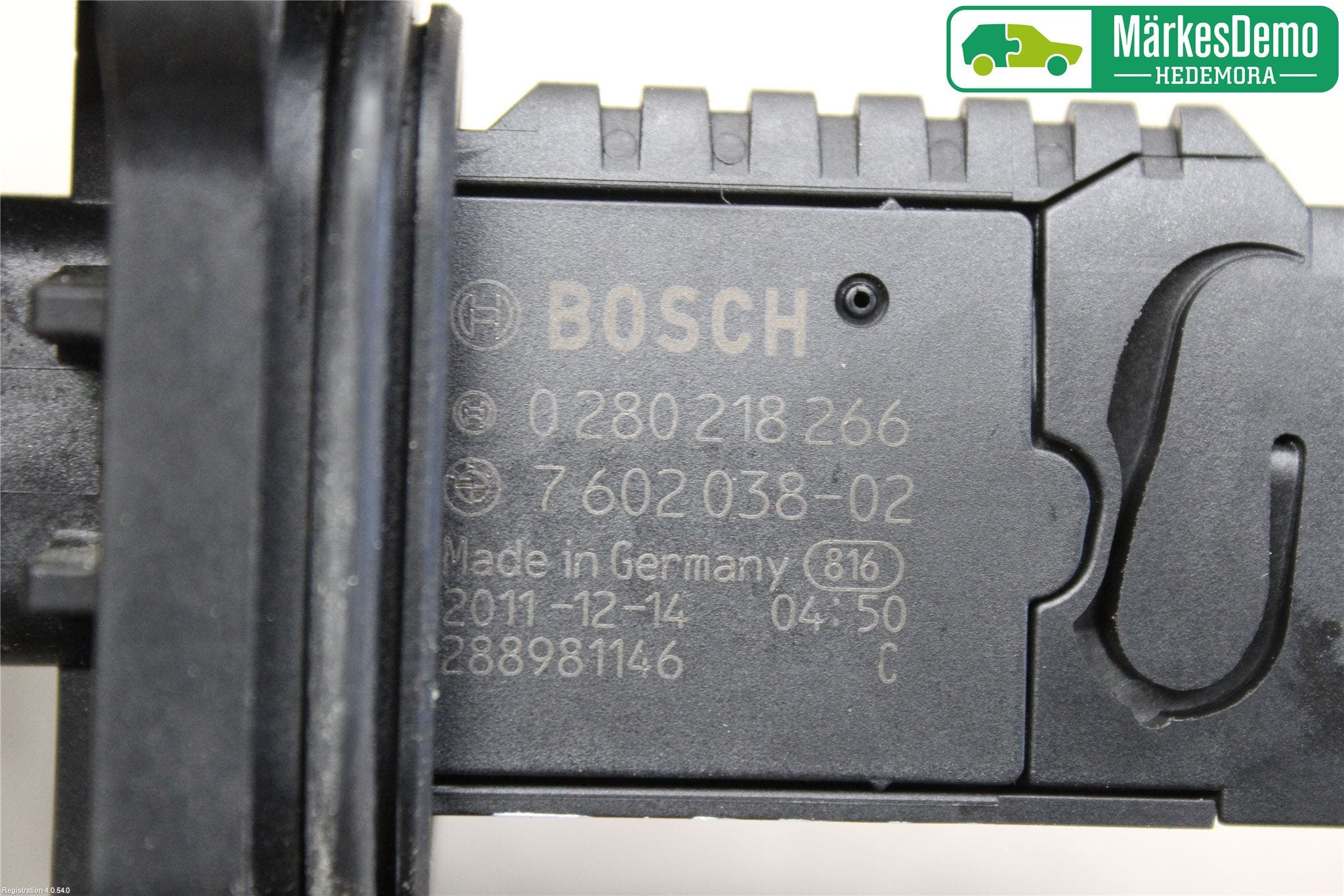 BMW 3 F30/F31/F80 12-19 Injluftmassamätare