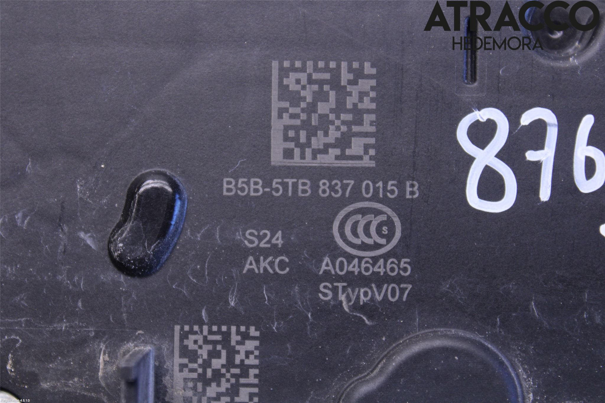 Audi Q3 F3 19- Låskista-Dörrlås