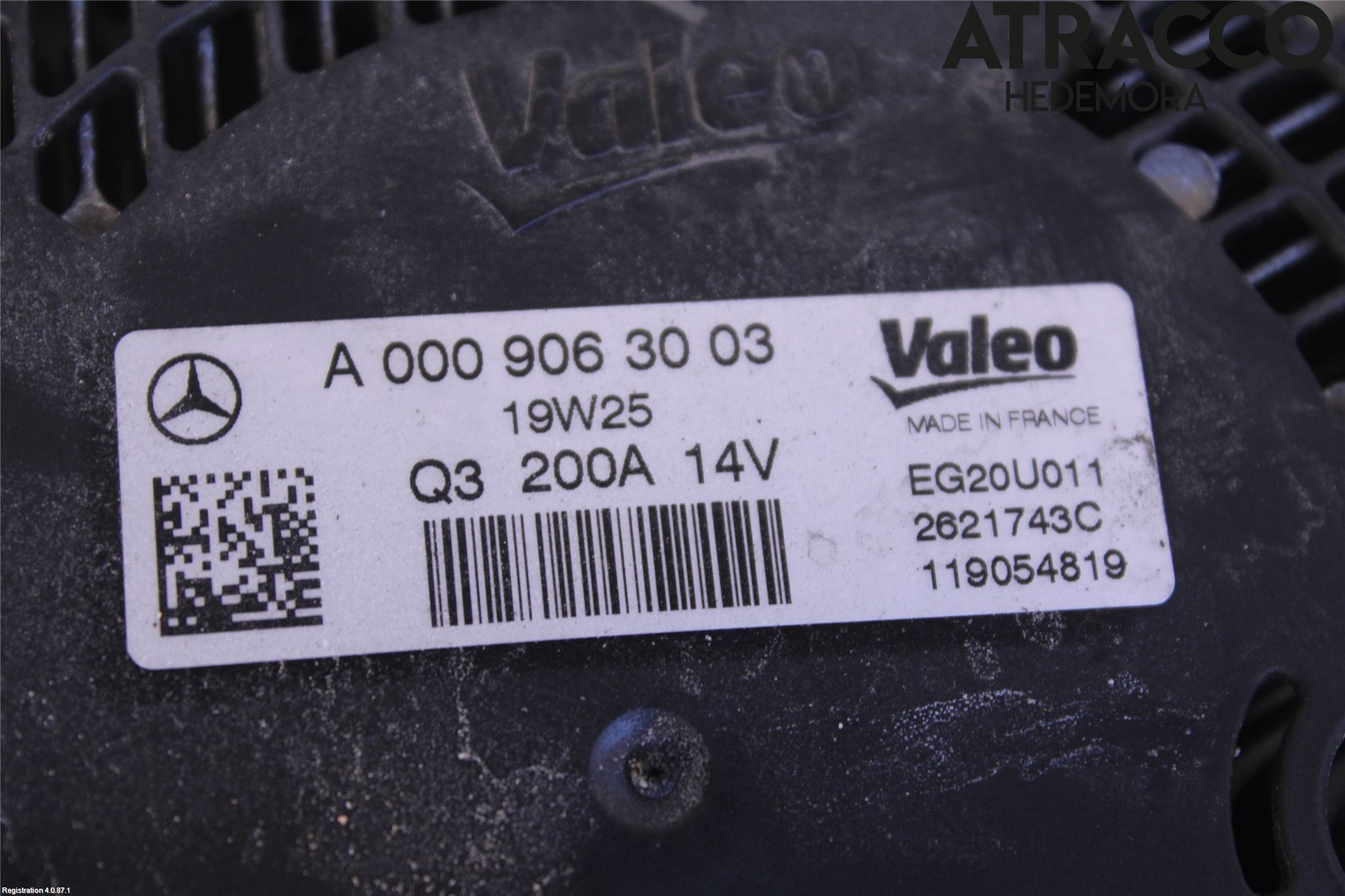 Mercedes-Benz MB C-KLASS (W205) 14-21 Generator