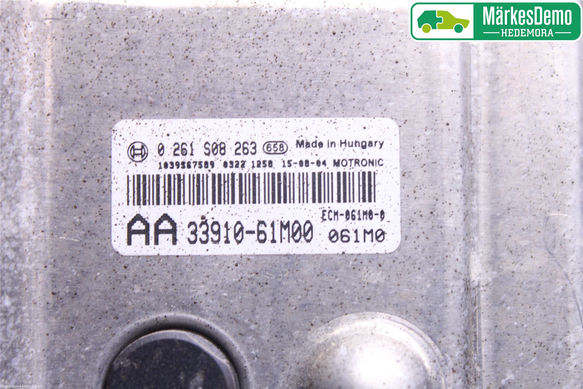 Suzuki VITARA 15- Styrenhet Insprut Bensin