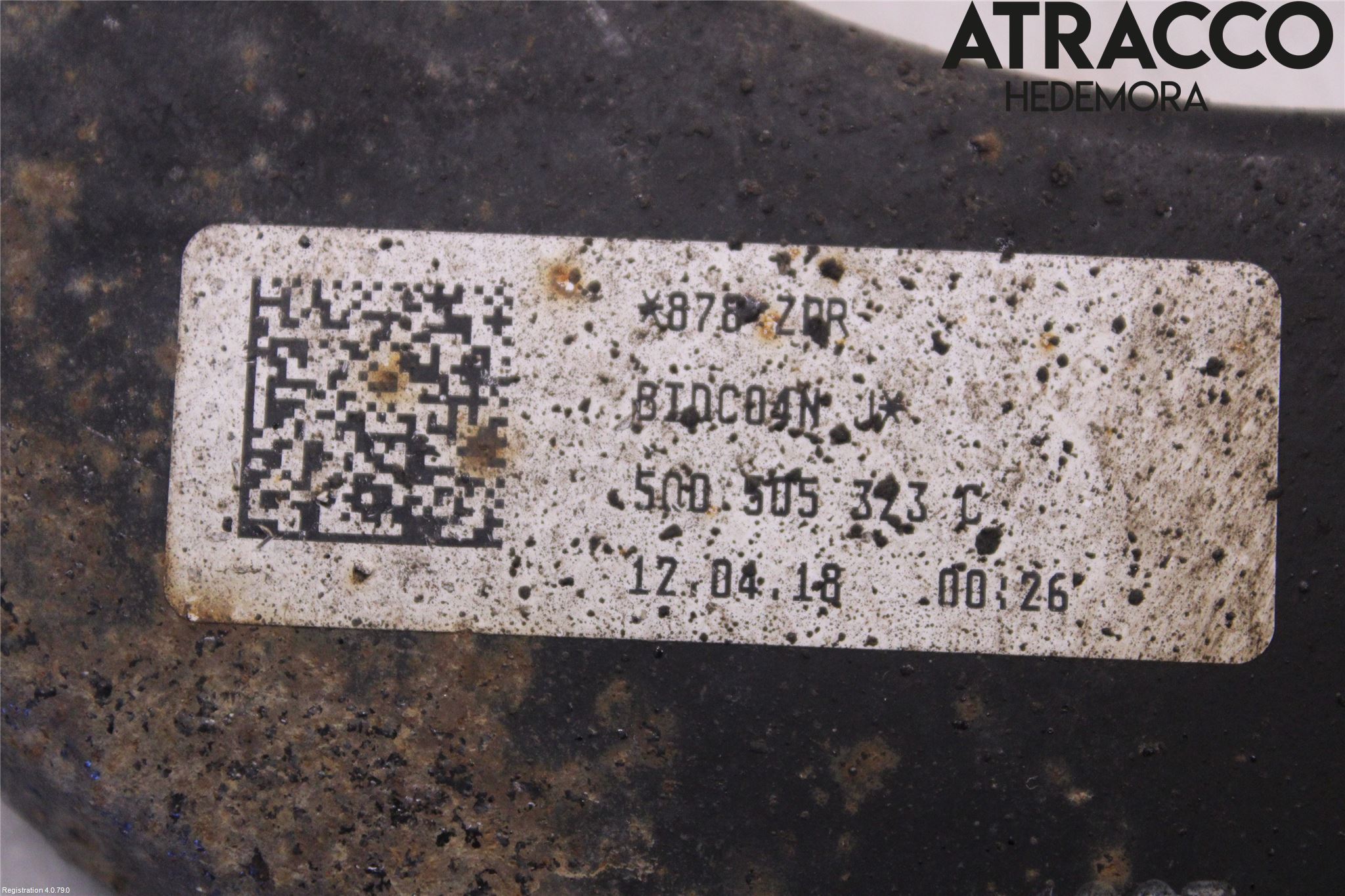 Volkswagen VW TIGUAN 16-24 Bärarm Bak Övre Höger