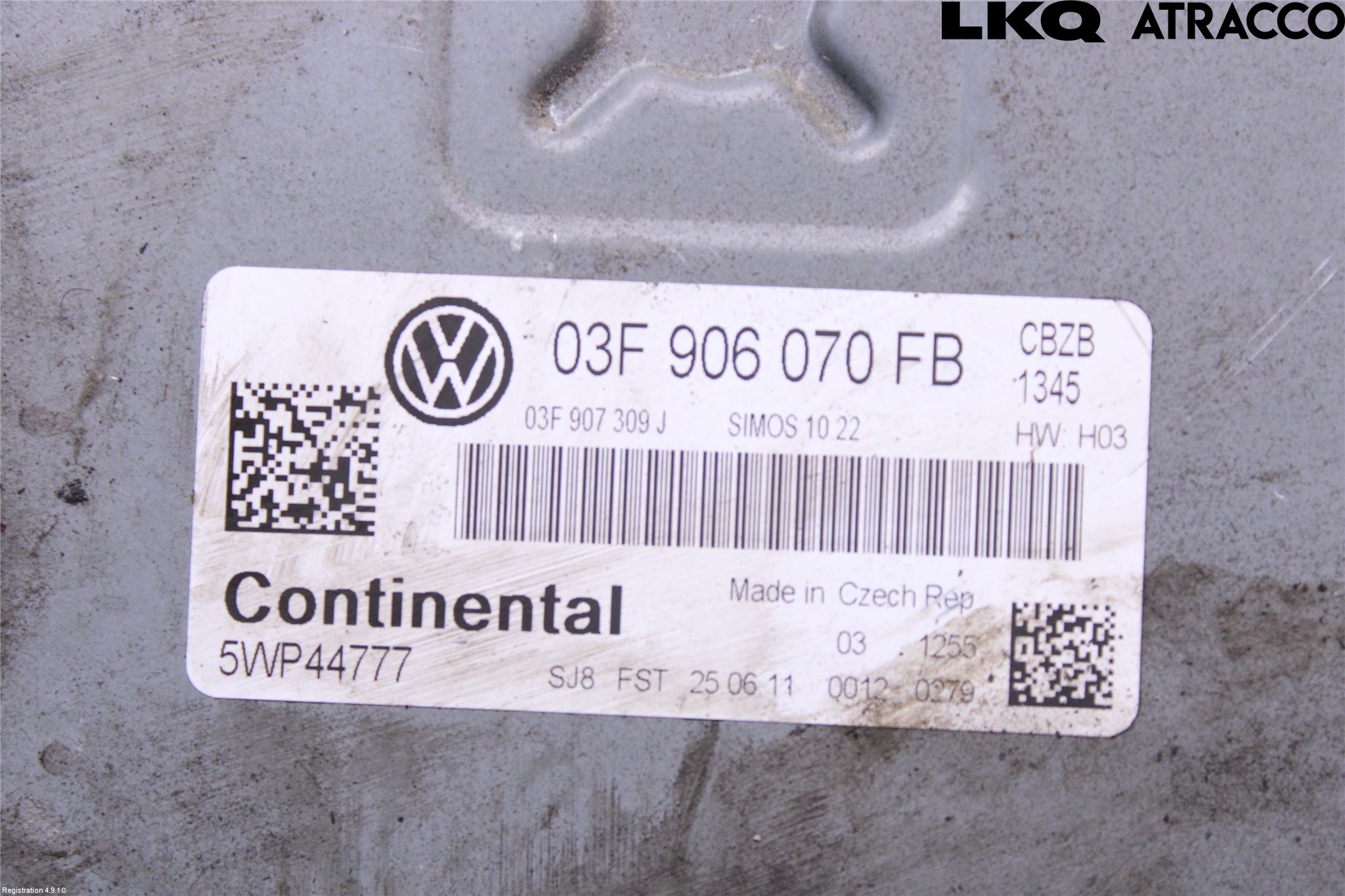 Volkswagen VW POLO 10-17 Styrenhet Insprut Bensin