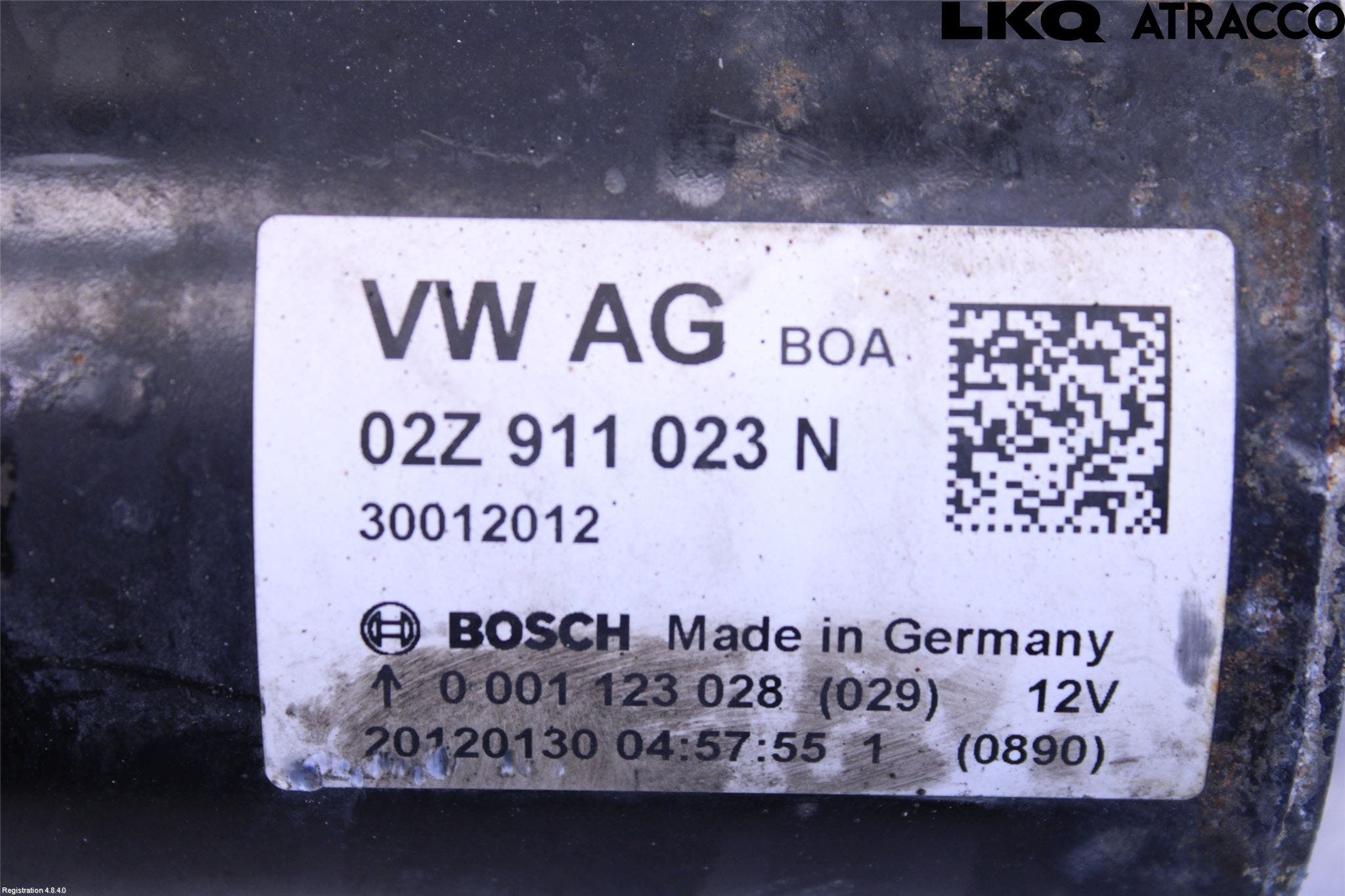 Skoda FABIA 07-14 Startmotor Diesel