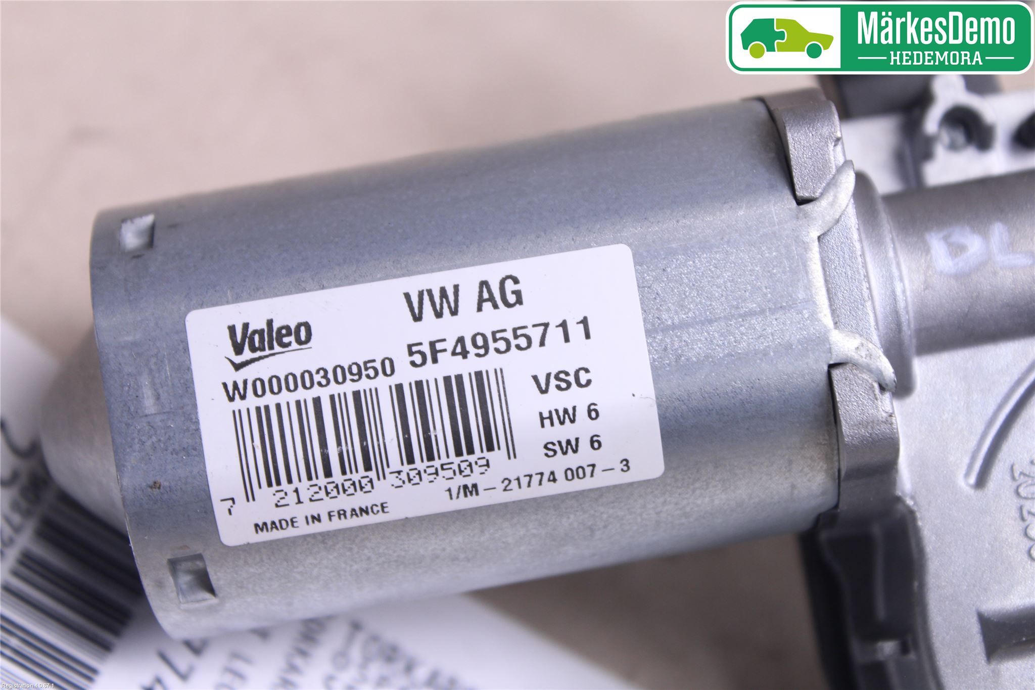 Seat LEON 13-20 Torkarmotor Baklucka